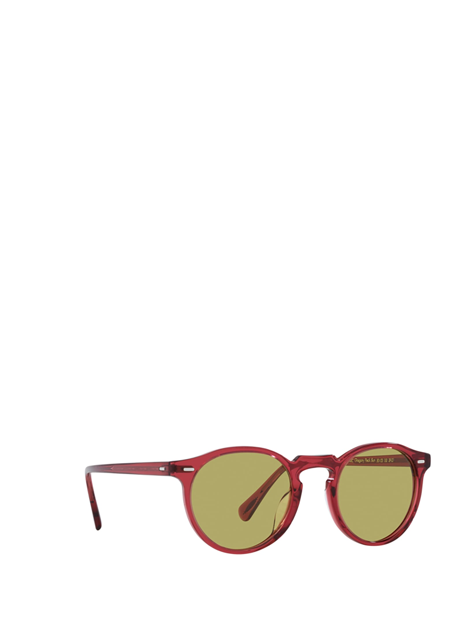 Shop Oliver Peoples Ov5217s Translucent Rust Sunglasses