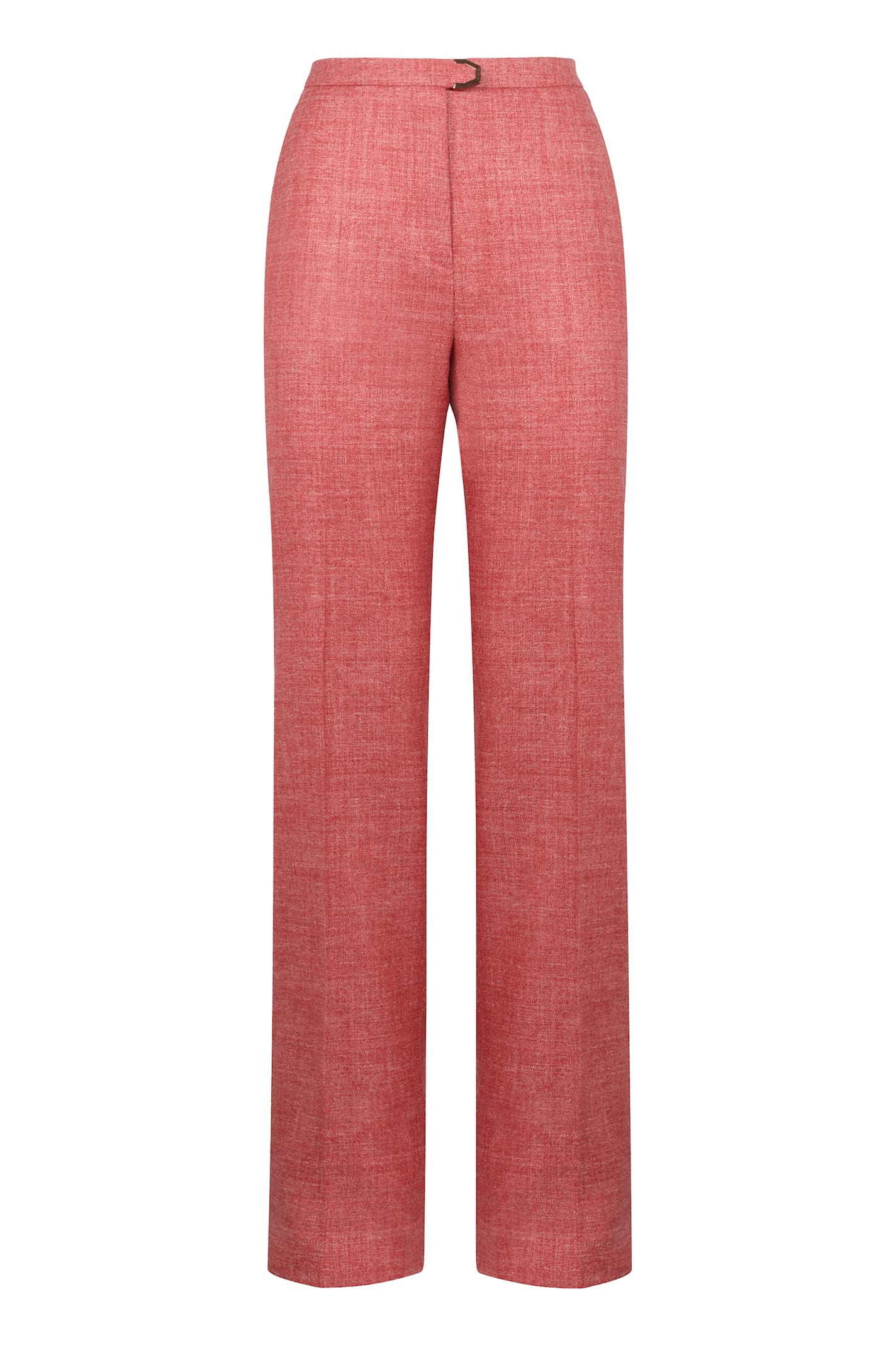 Linen Blend Tailored Trousers