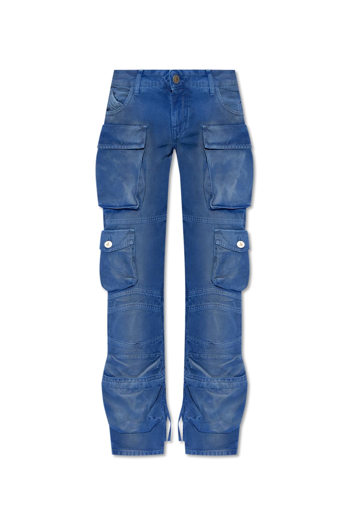 Attico Low-rise Cargo Jeans