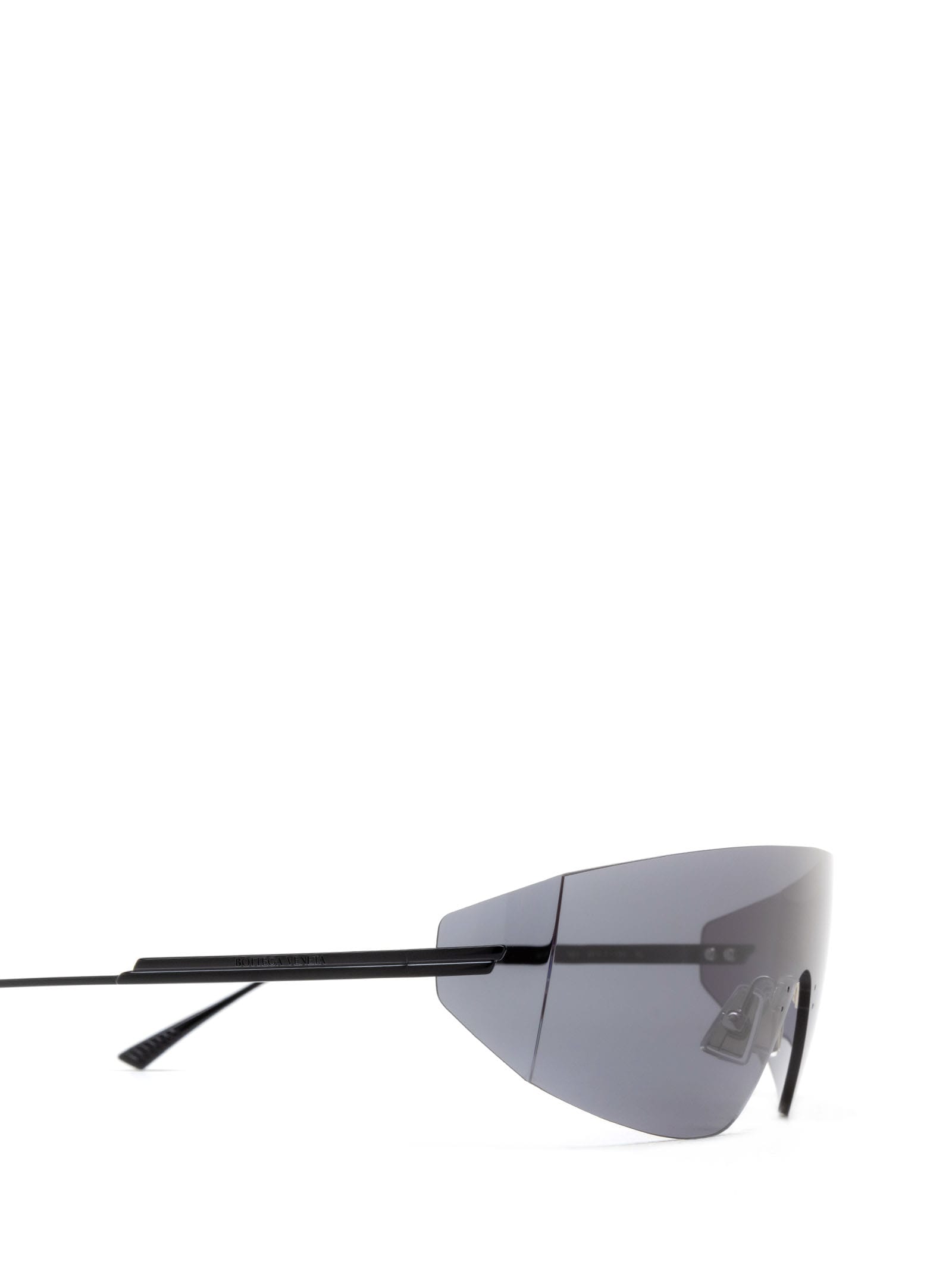 Shop Bottega Veneta Bv1299s Black Sunglasses