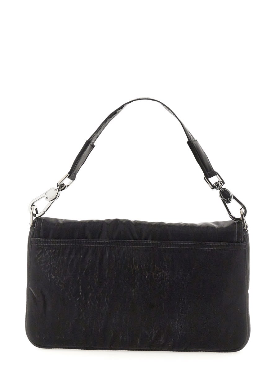 Shop Dolce & Gabbana Borsa Con Targhetta Logata In Black