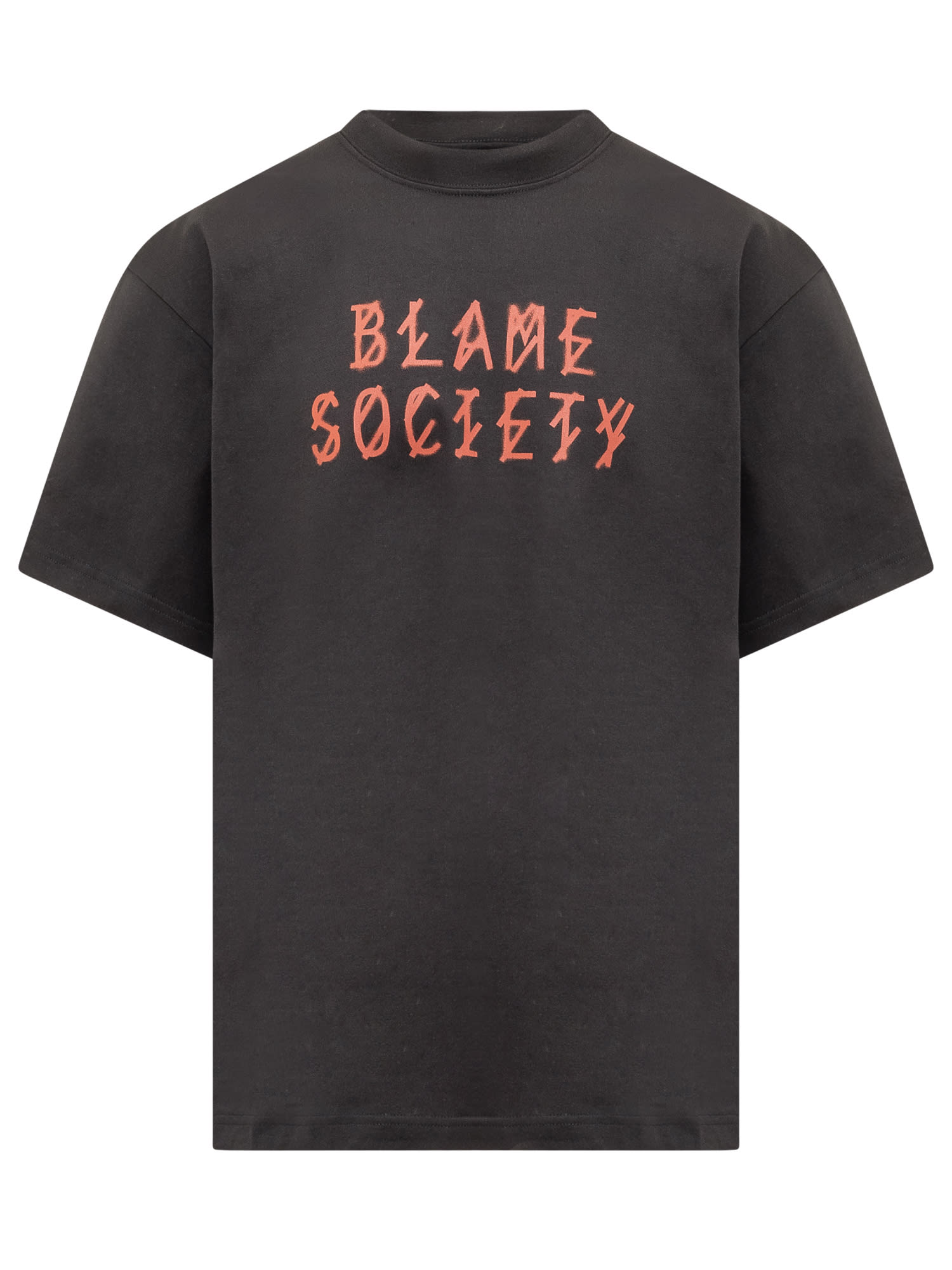 Shop 44 Label Group Blame Society T-shirt In Black