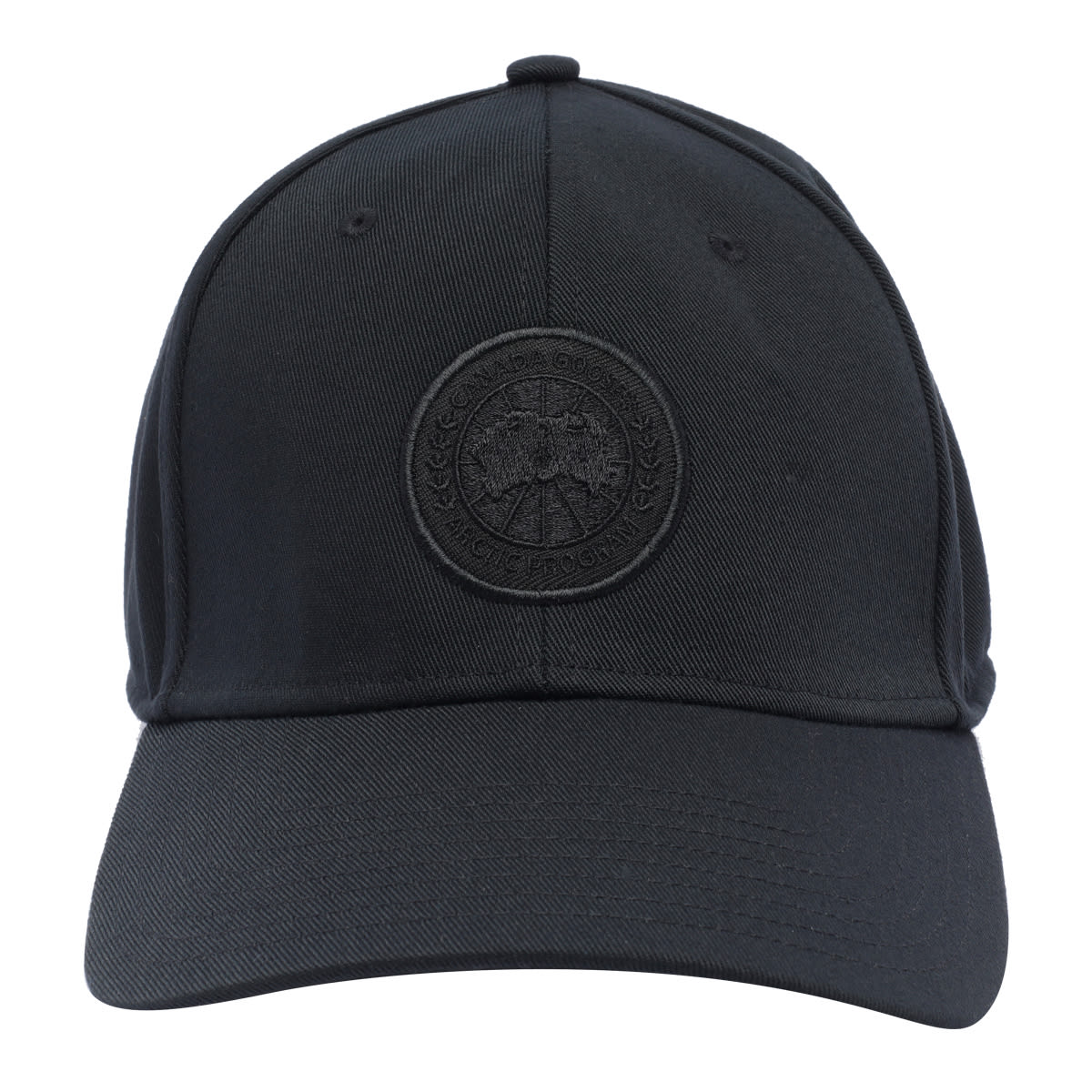 Shop Canada Goose Tonal Baseball Cap In Black