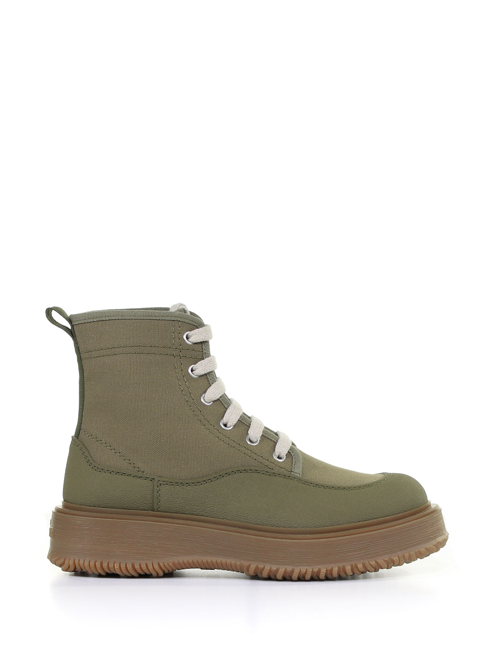 Hogan Untraditional Canvas Ankle Boot