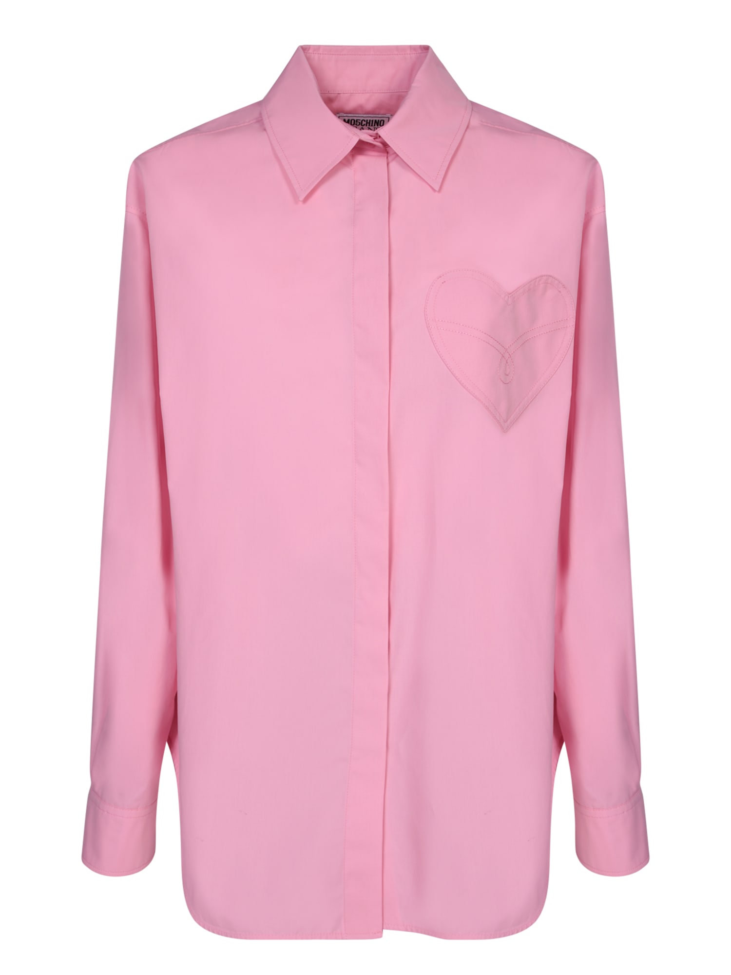Pink Poplin Shirt