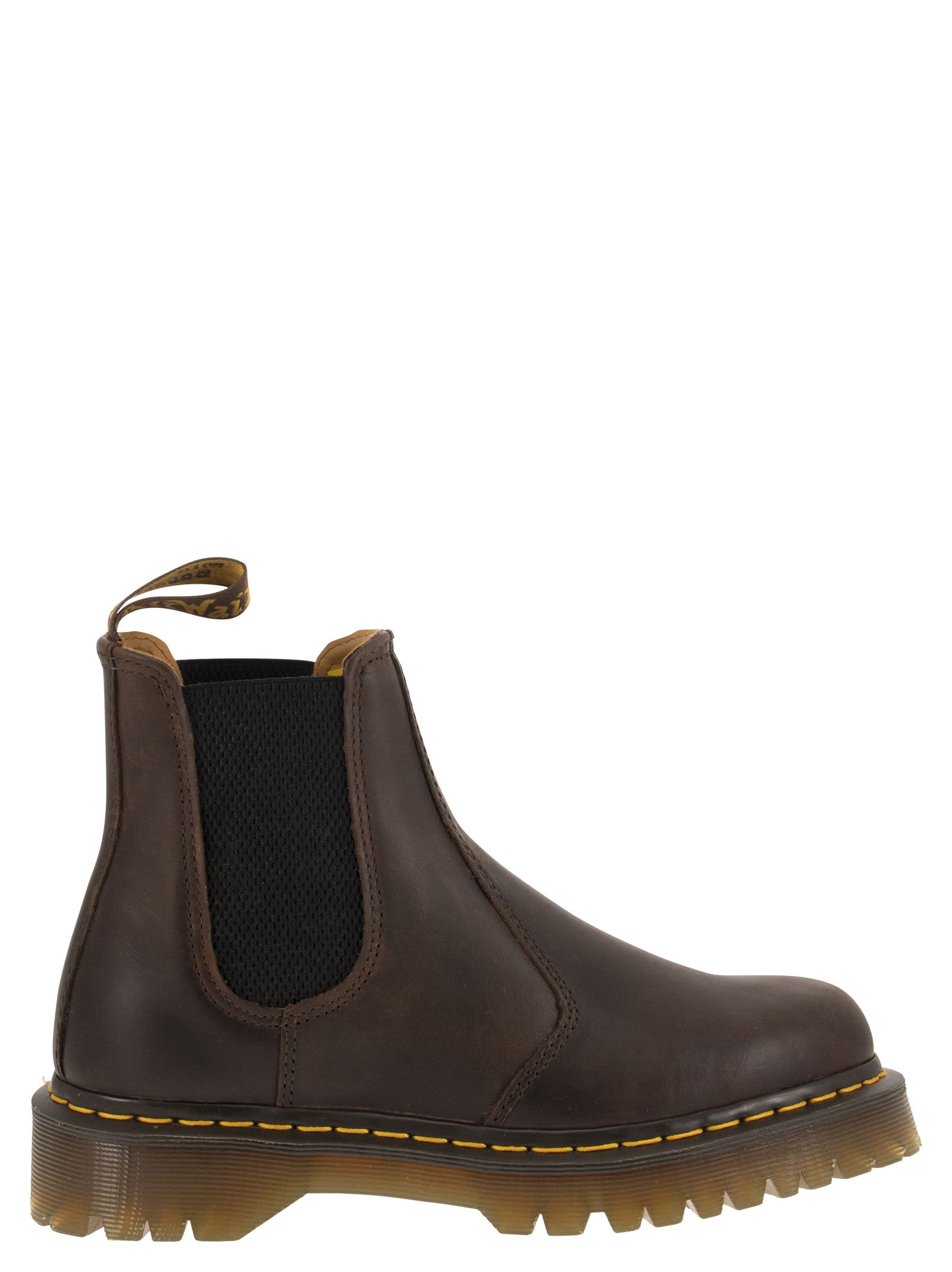 Dr. Martens 2976 Bex Chelsea Ankle Boots In Crazy Horse Leather