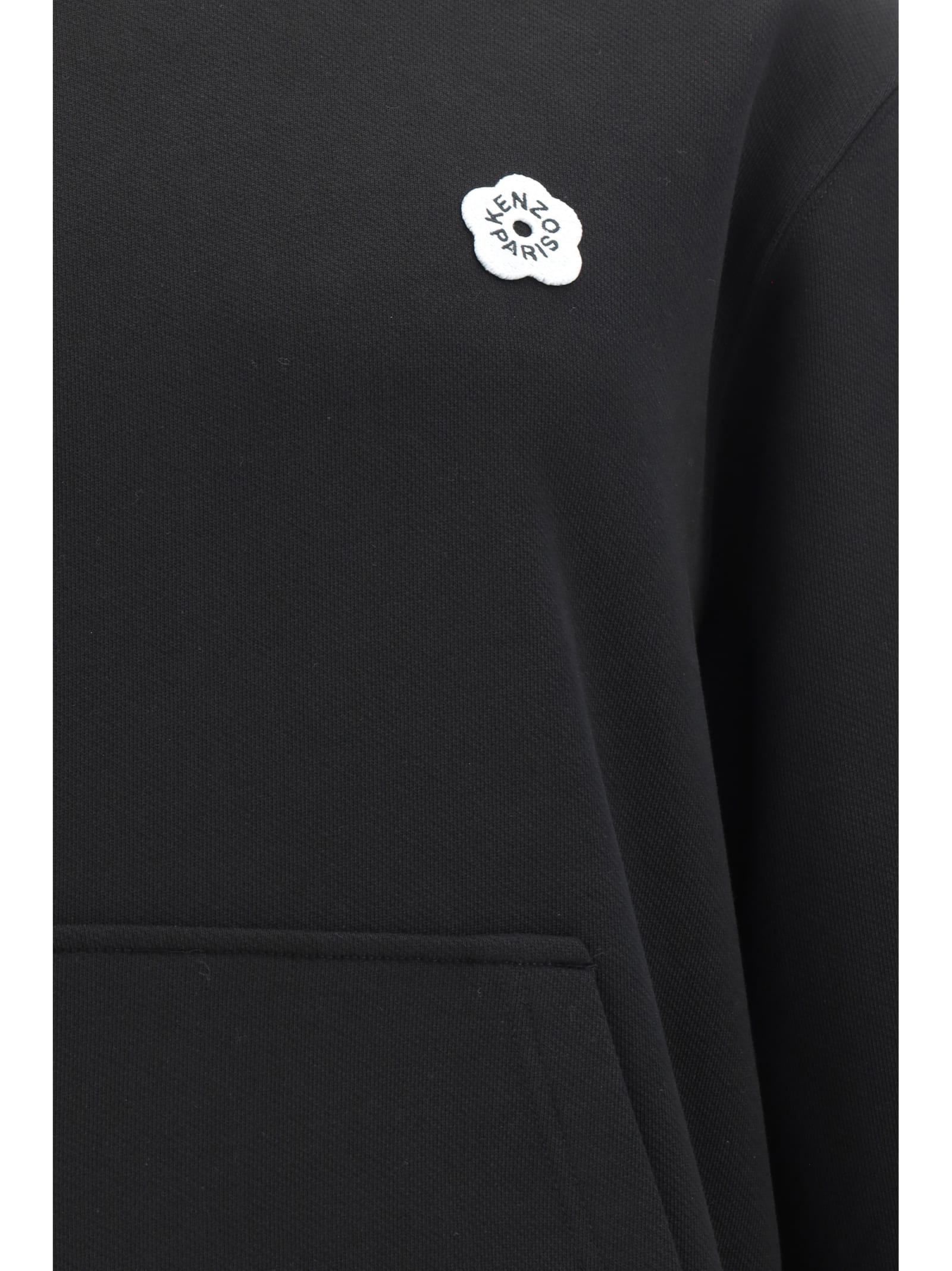 Shop Kenzo Boke Hoodie In Black