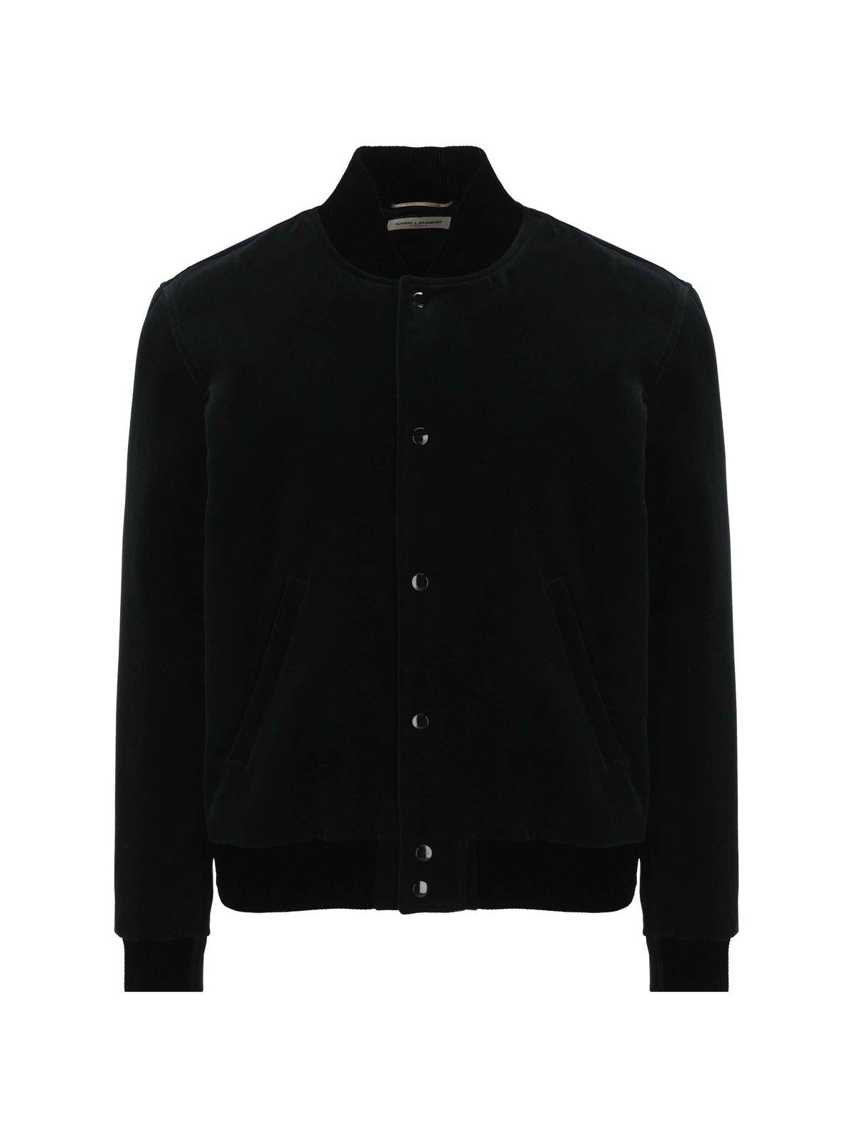 Saint Laurent Buttoned Long-sleeved Jacket
