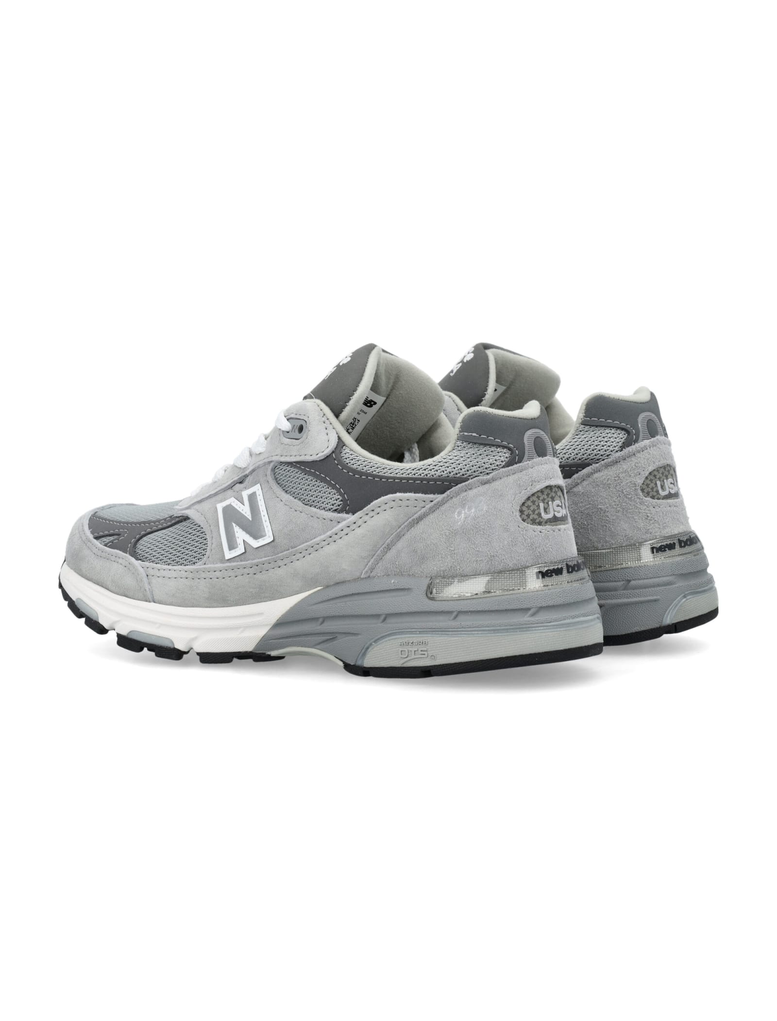 Shop New Balance Womans Made In Usa 993 Core In Cool Grey