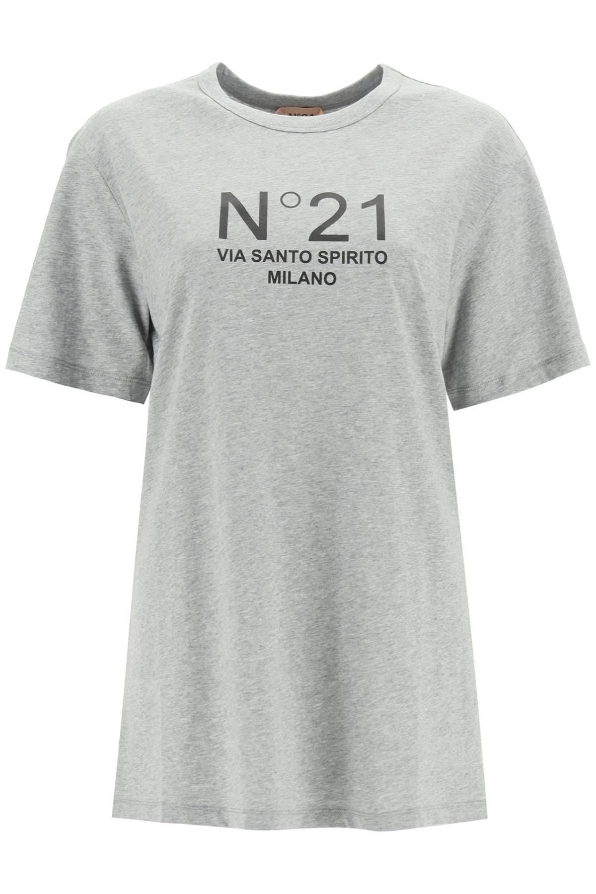 N.21 Via Santo Spirito Milano Logo T-shirt