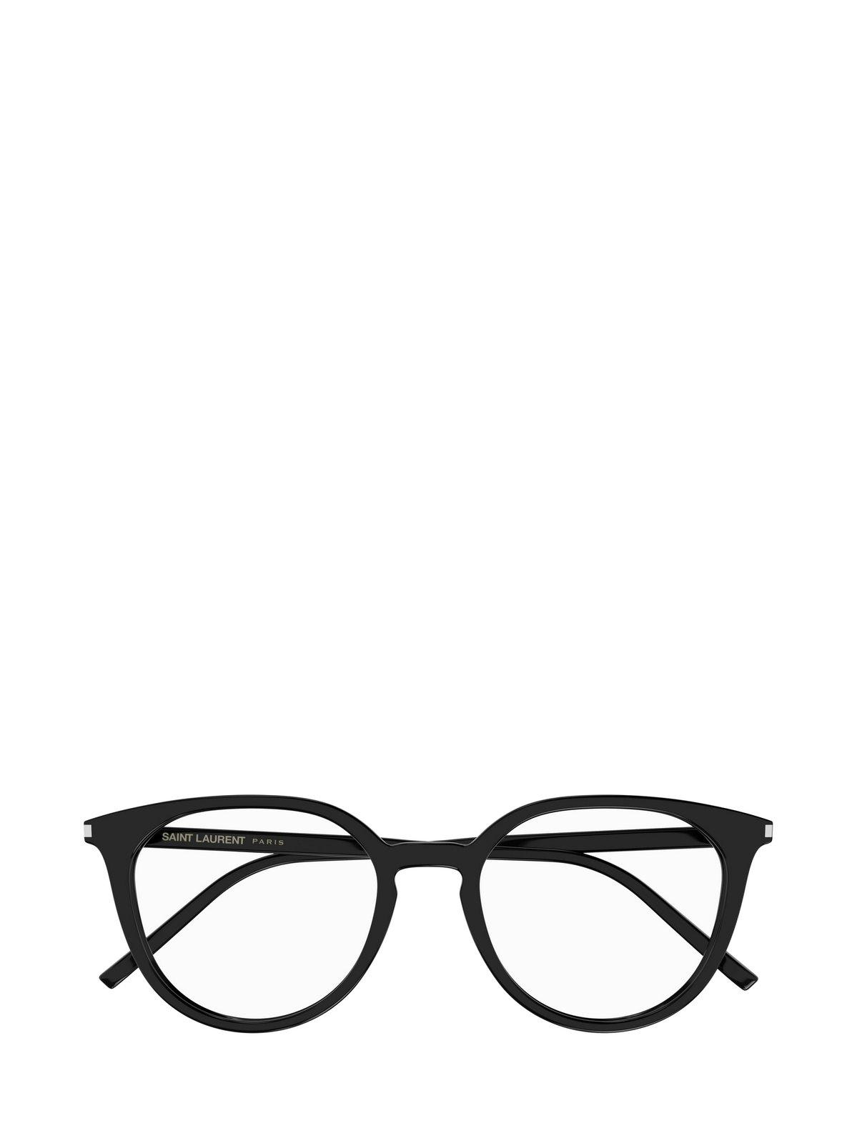 SAINT LAURENT ROUND FRAME GLASSES 