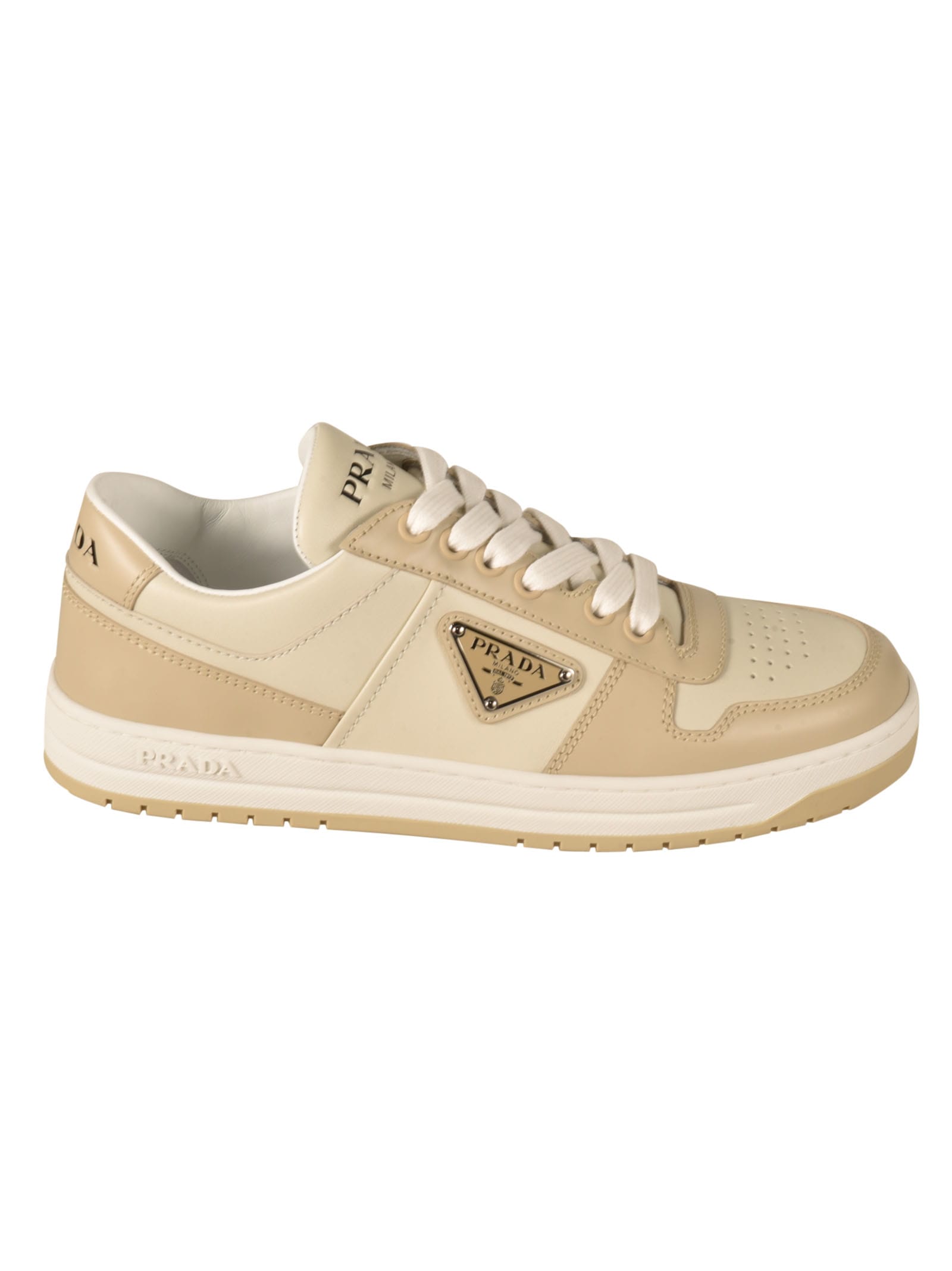 Prada Logo Plaque Sneakers
