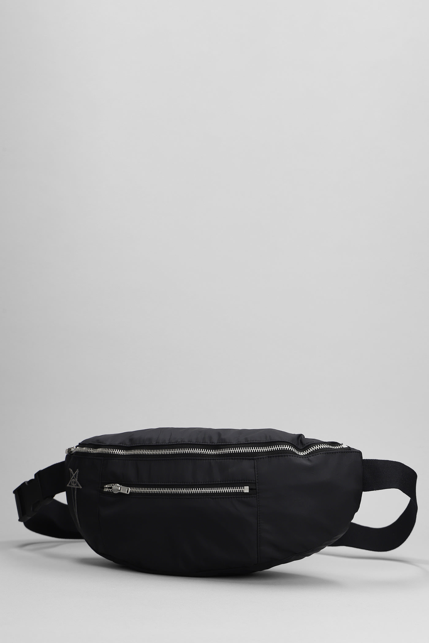 Shop Rick Owens X Champion Bumbag Waist Bag In Black Polyamide