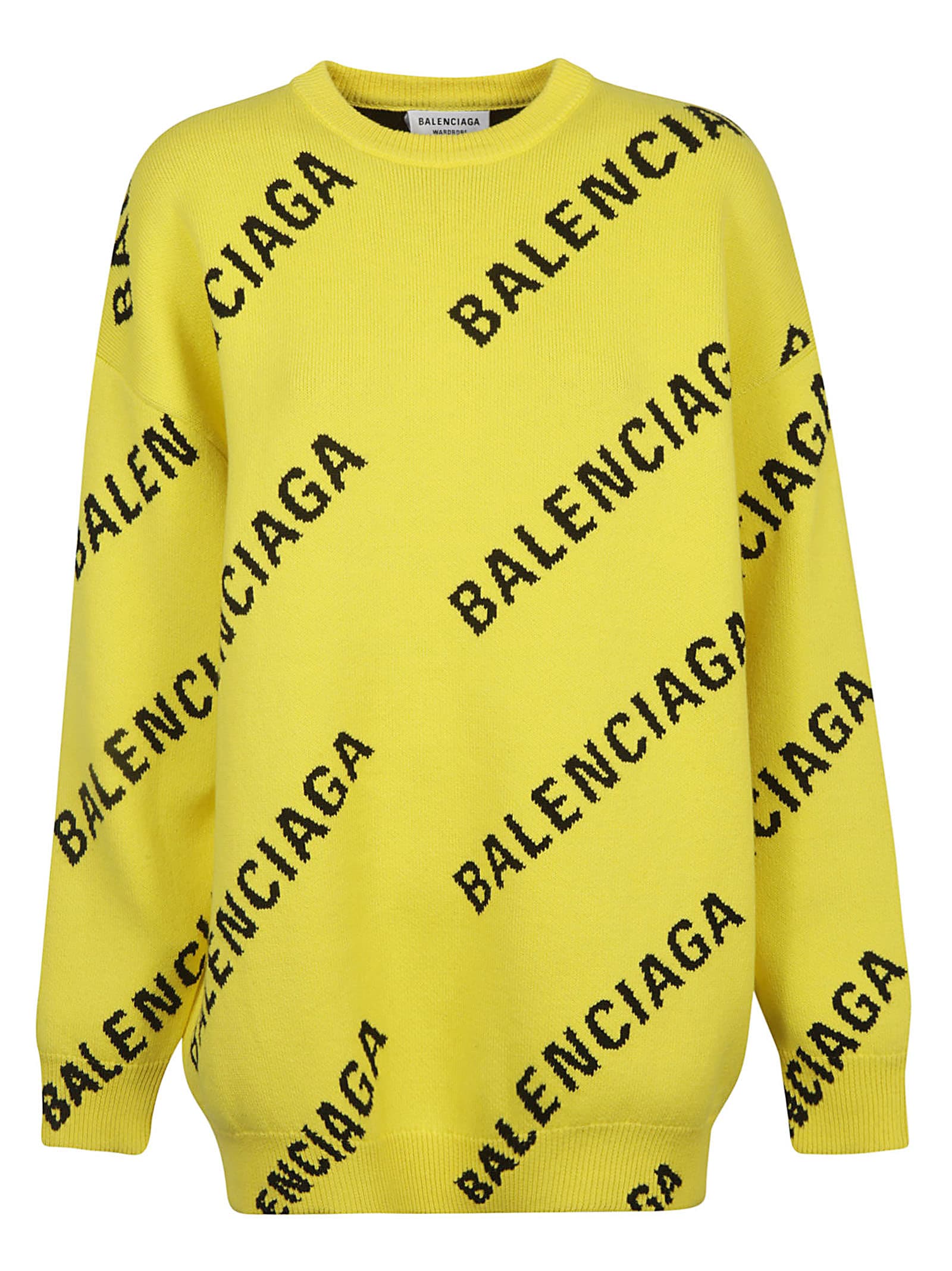 Balenciaga Logo Crewneck Pullover