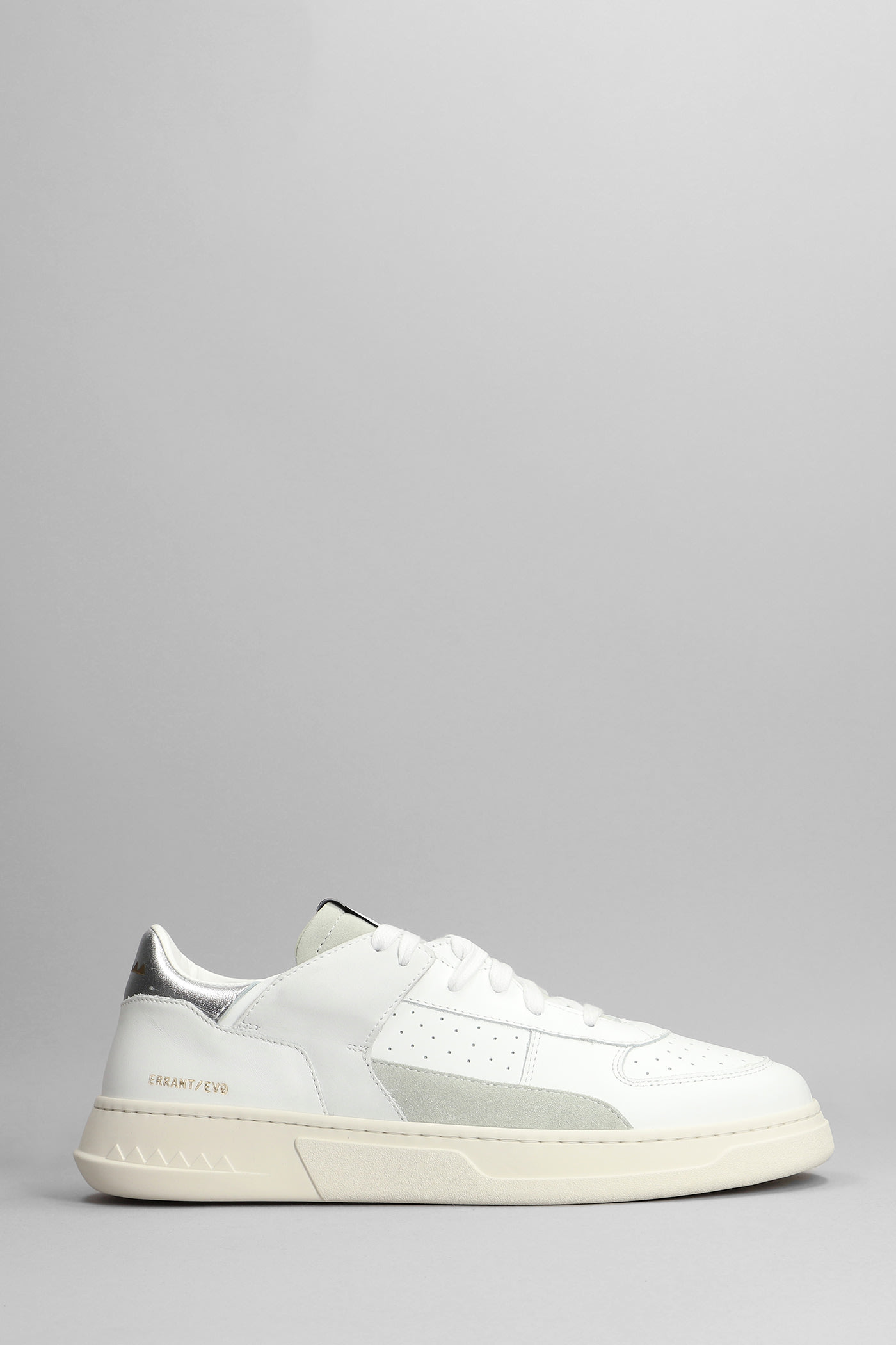RUN OF Nobody Sneakers In White Leather