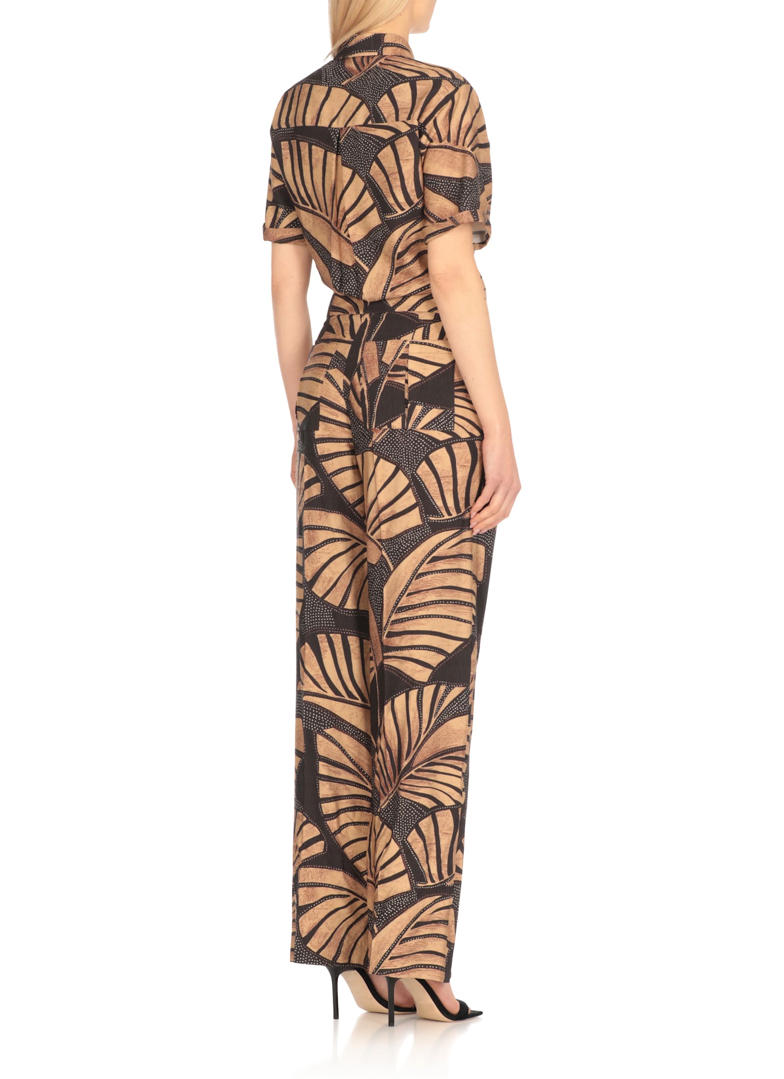 Pt Torino Women's Viscose Jumpsuit Pockets