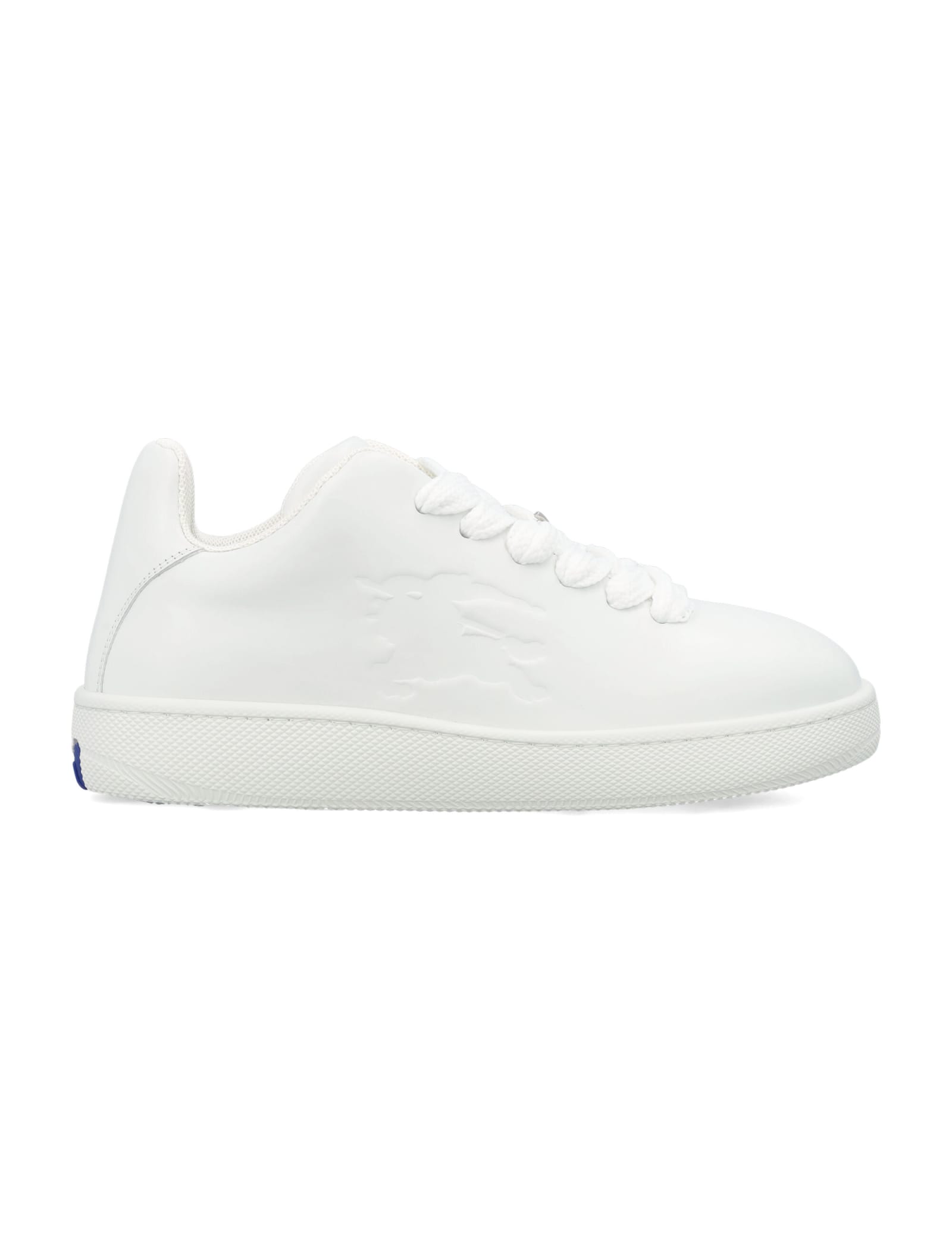 Shop Burberry Mf Box Sneakers In White