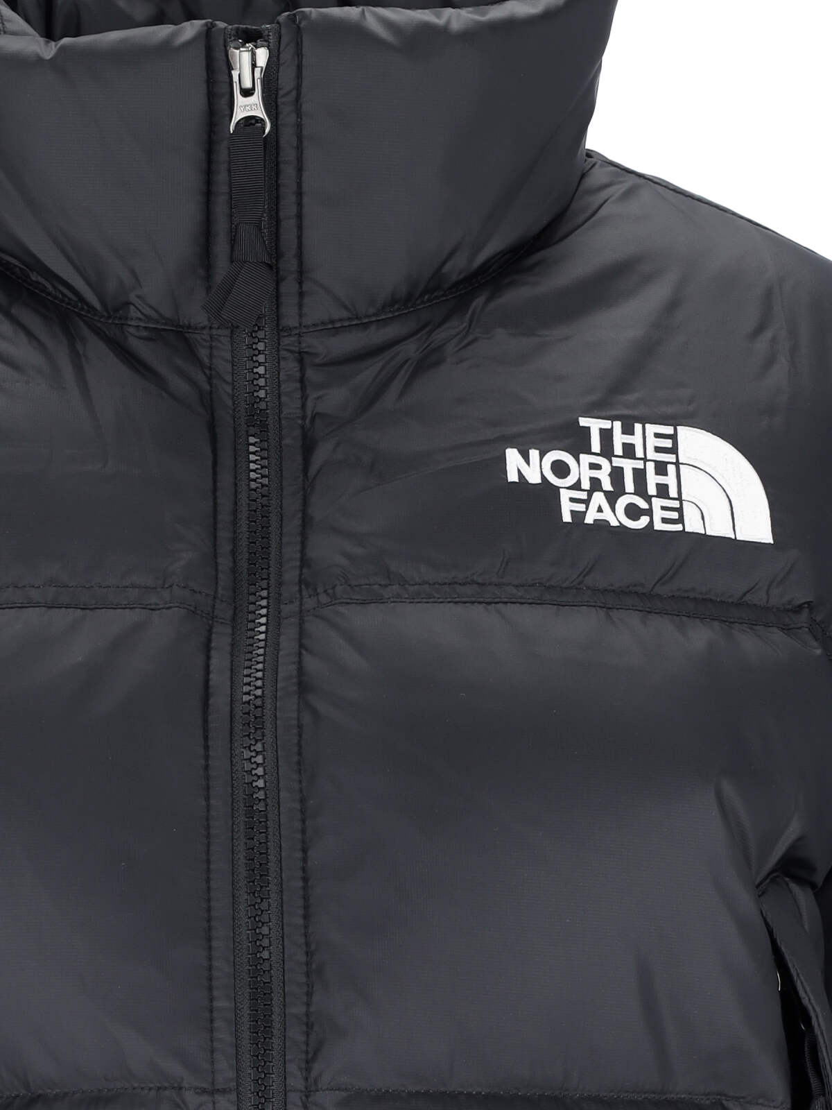 Shop The North Face Nuptse Short Down Jacket In Black