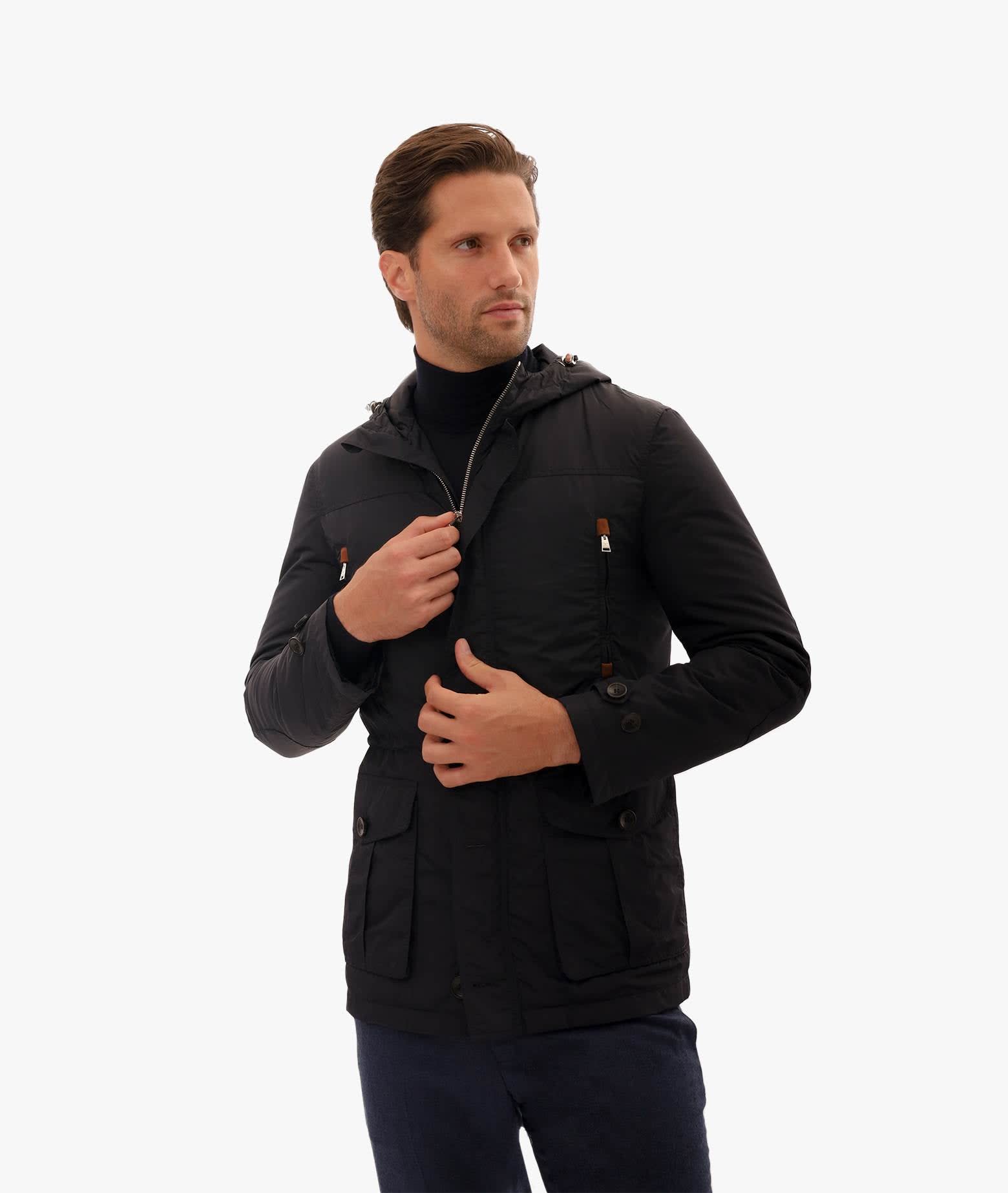 Larusmiani Parka Shennan Jacket In Midnightblue