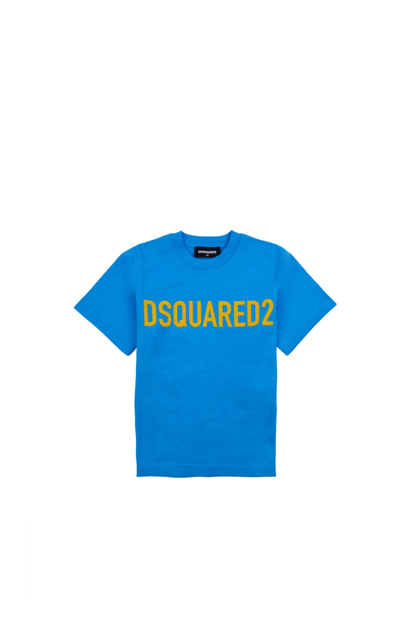 Dsquared2 Cotton T-shirt In Light Blue