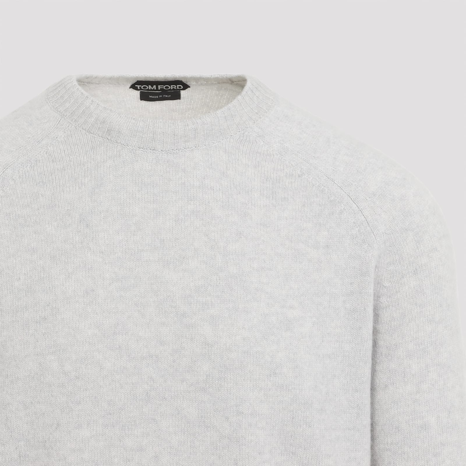 Shop Tom Ford Pullover In Pale Grey