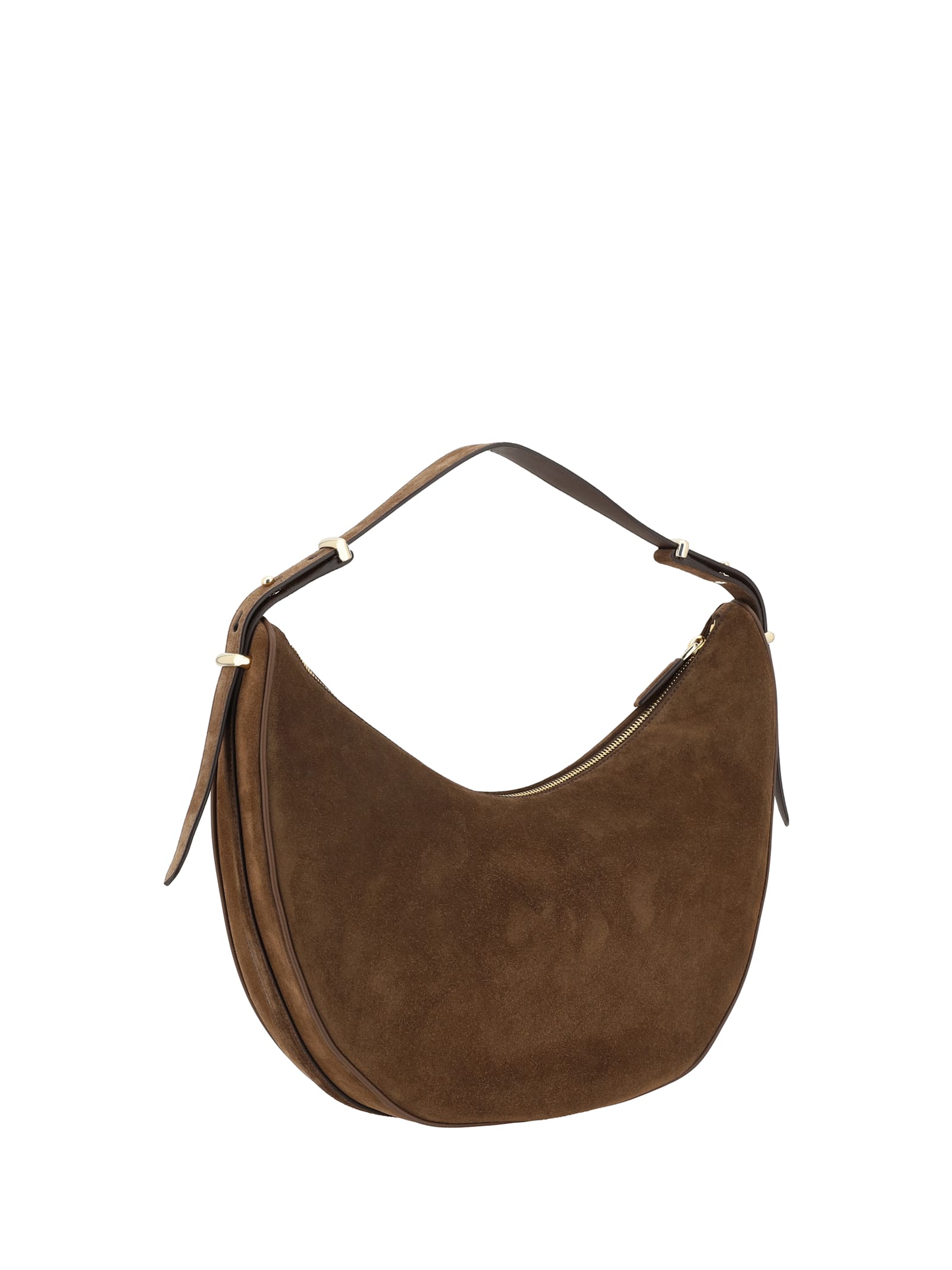 PRADA SUEDE DESIGN SHOULDER BAG