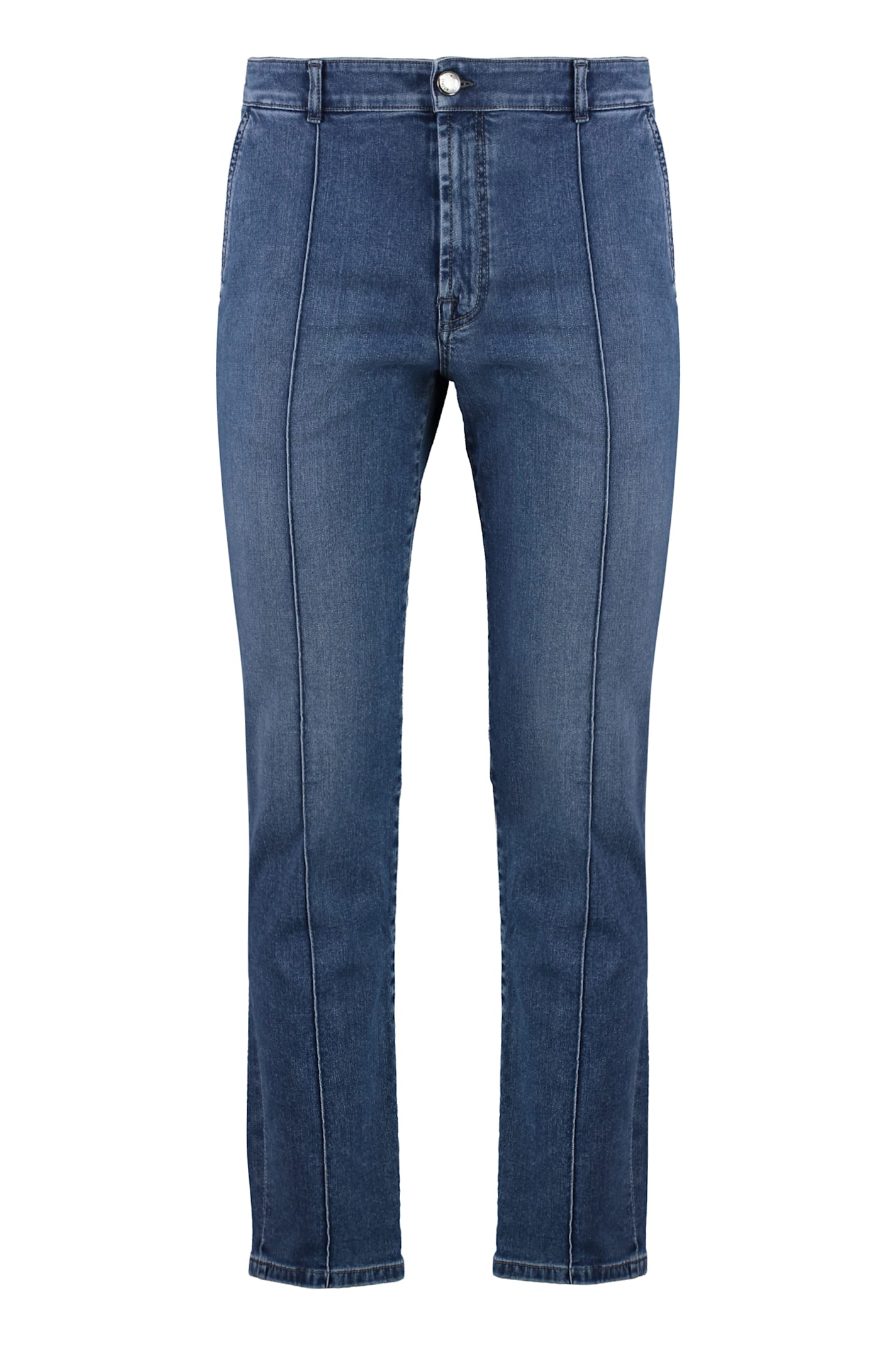 Moorer Edmund Slim Fit Jeans In Blue