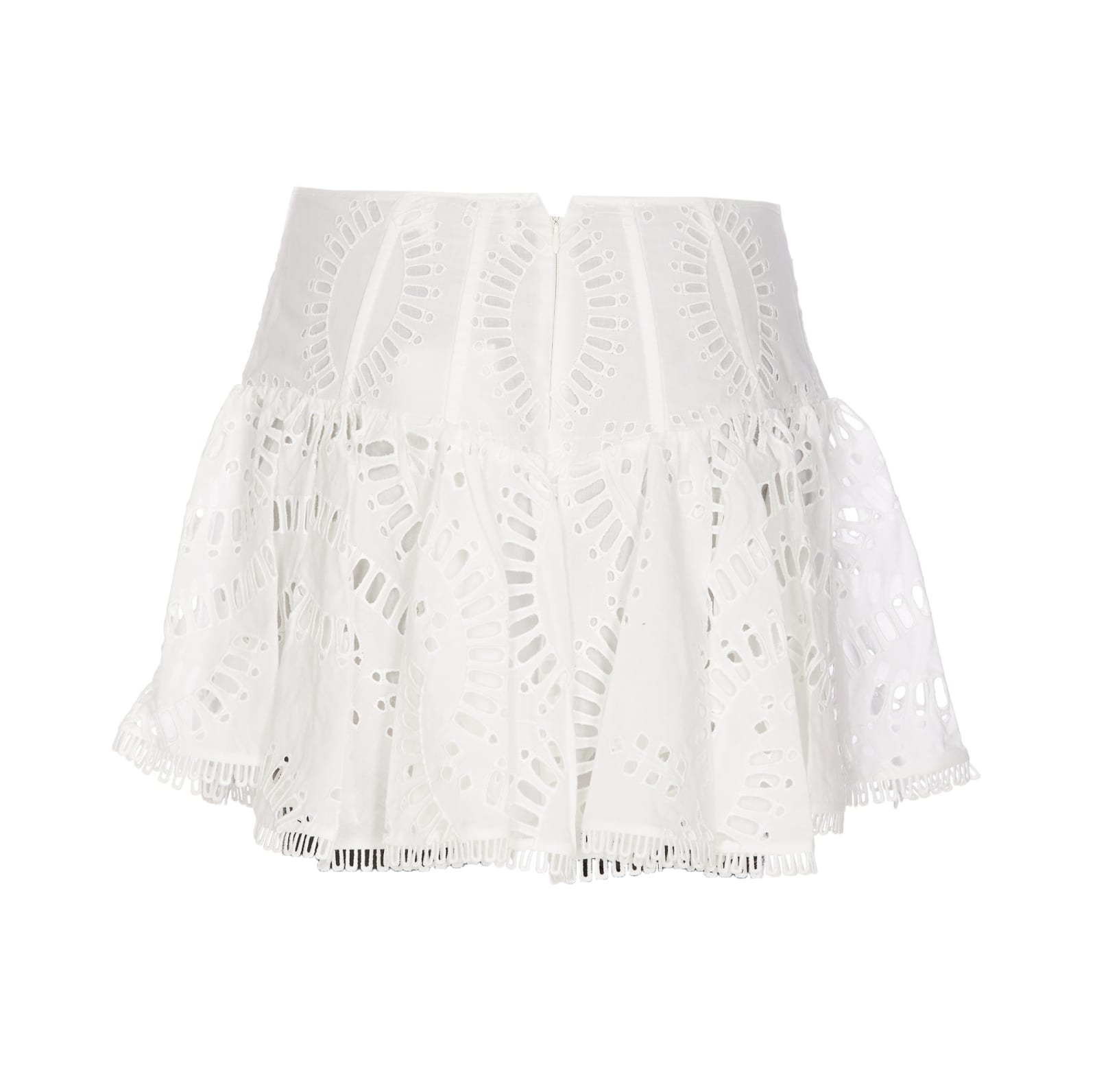 Shop Charo Ruiz Favik Short Skirt In White