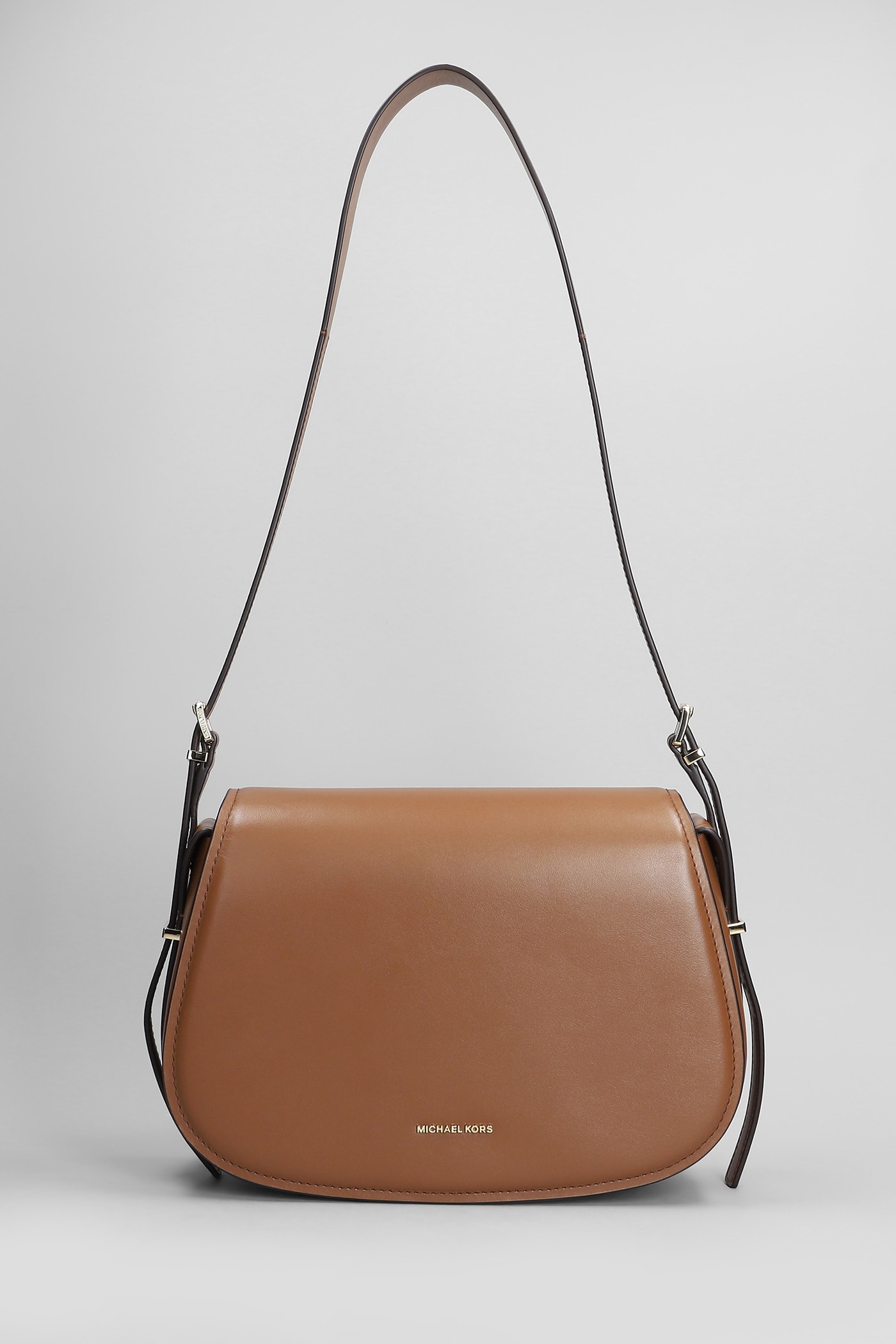 Lydia Shoulder Bag In Leather Color Leather