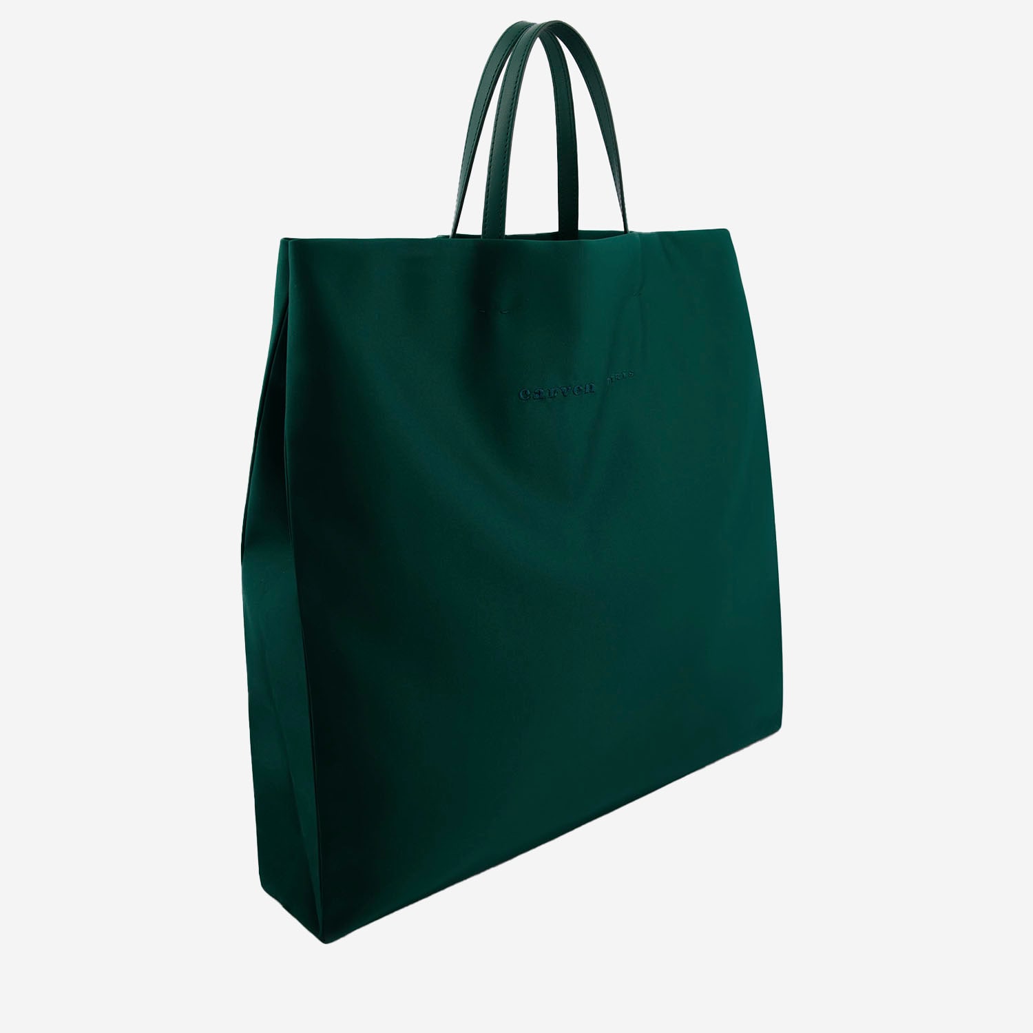 CARVEN SATIN JEANNE TOTE BAG