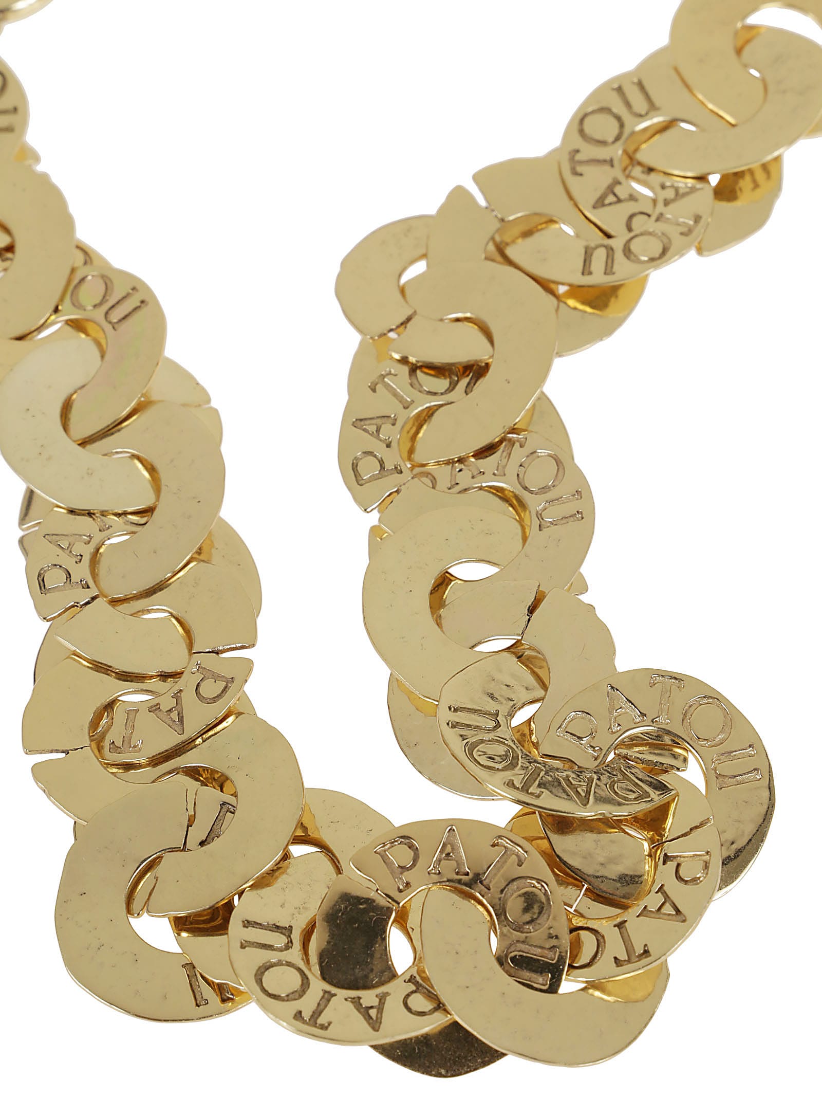 Shop Patou Antique Coins Necklace In G Gold