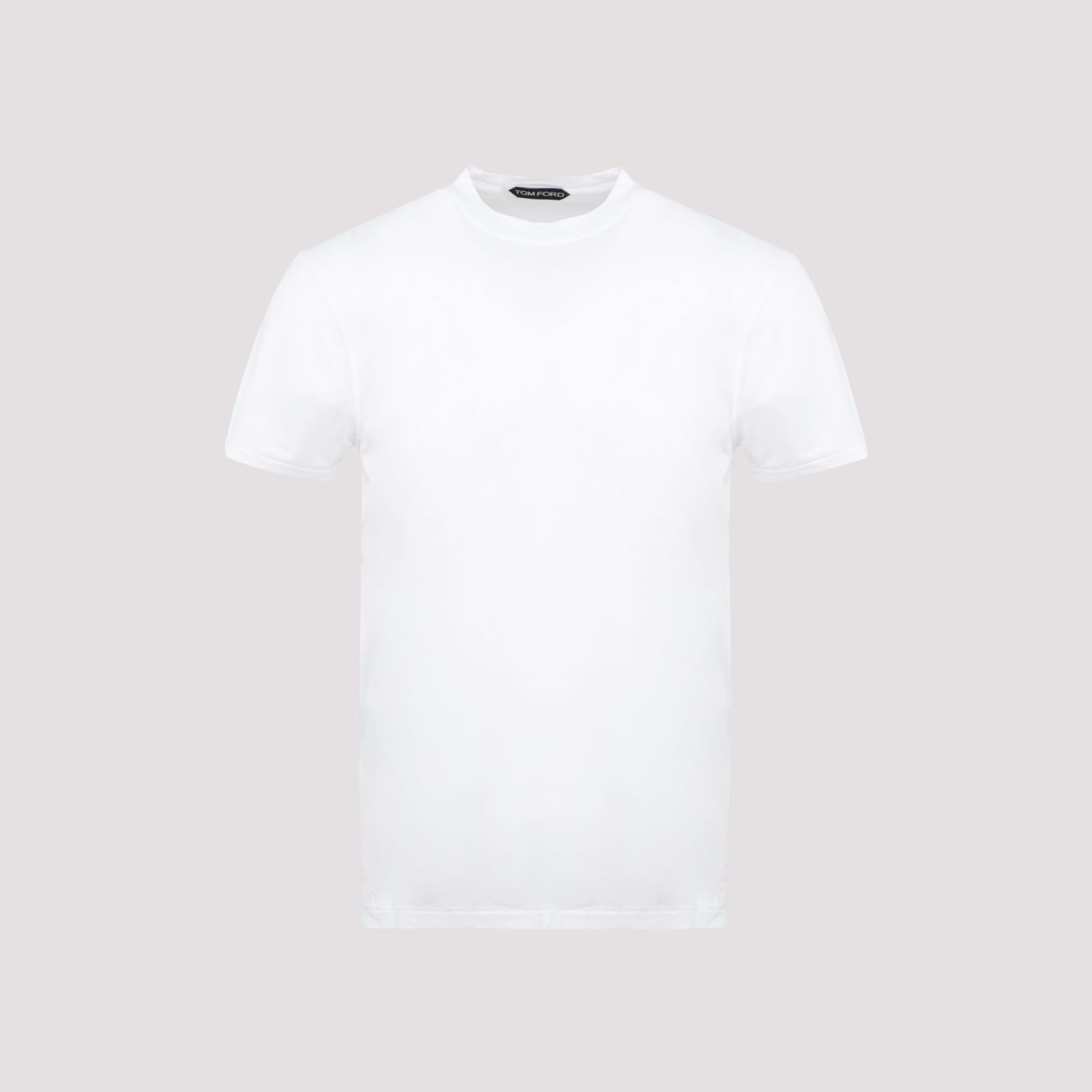 Shop Tom Ford T-shirt In White