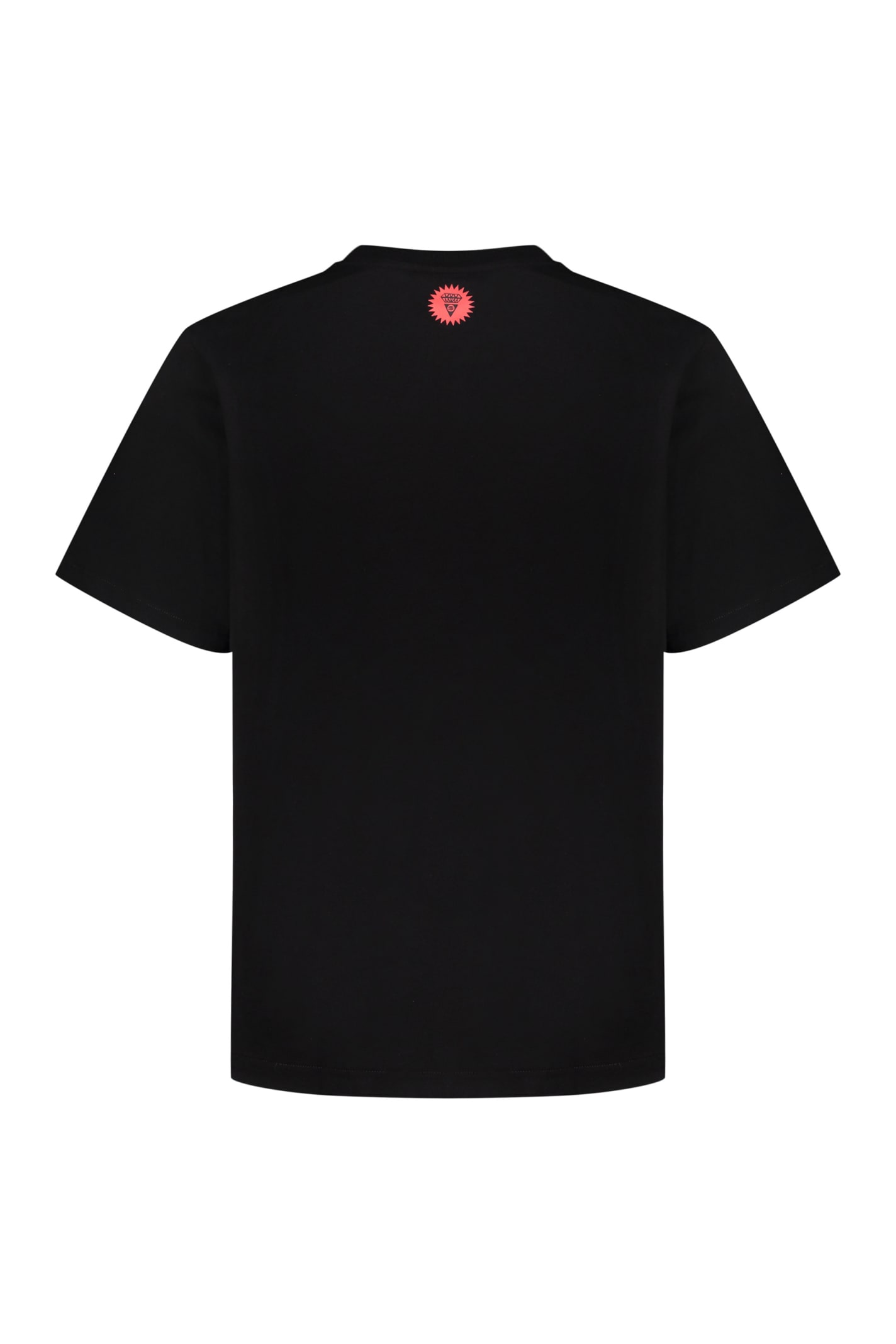 Shop Icecream Cotton T-shirt In Black