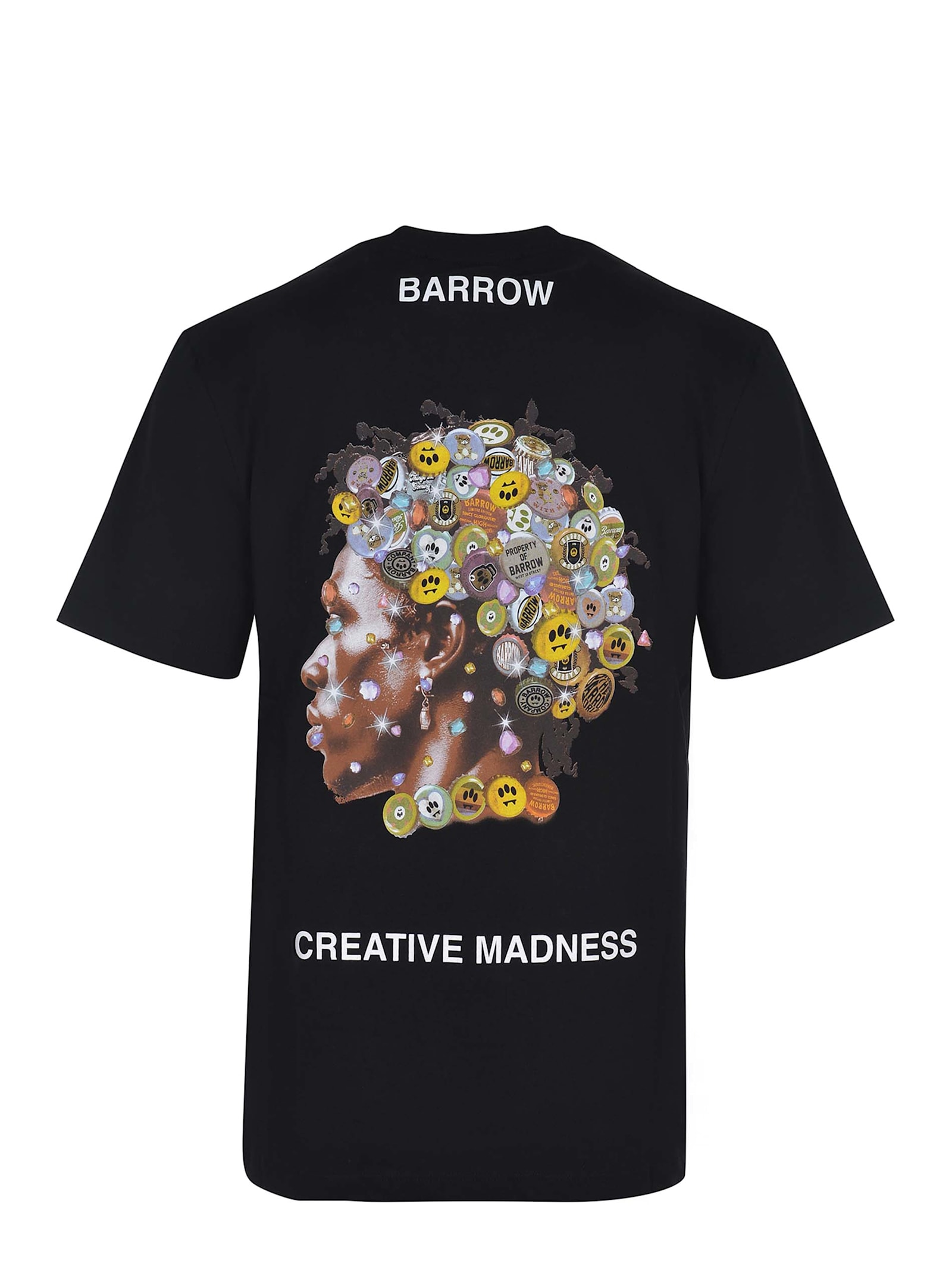 Barrow Graphic-print T-shirt In Black