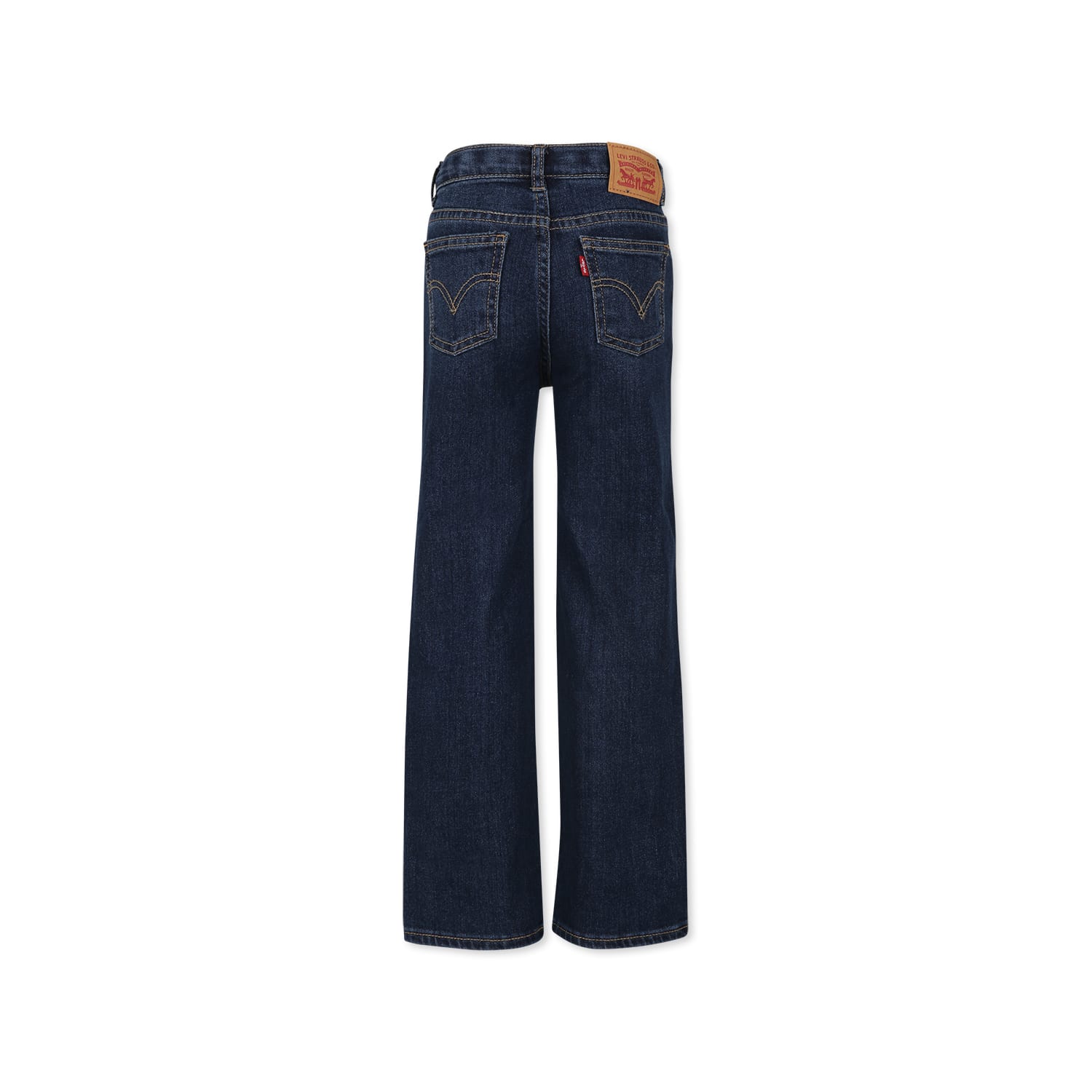 LEVI'S BLUE JEANS FOR GIRL WITH LOGO 