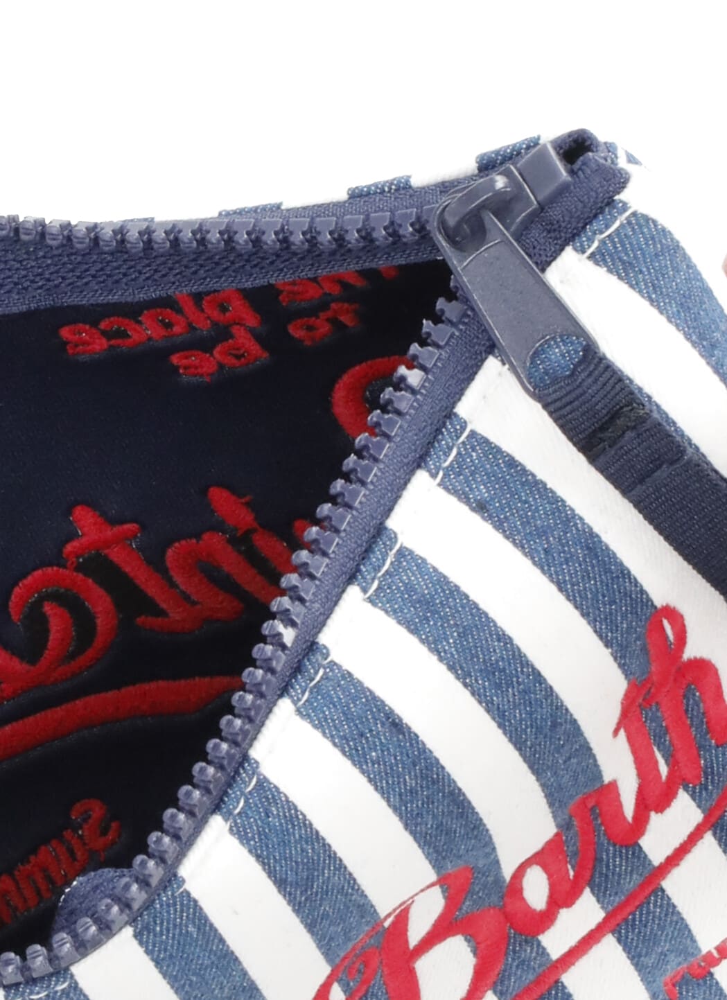 MC2 SAINT BARTH ALINE DENIM POCHETTE