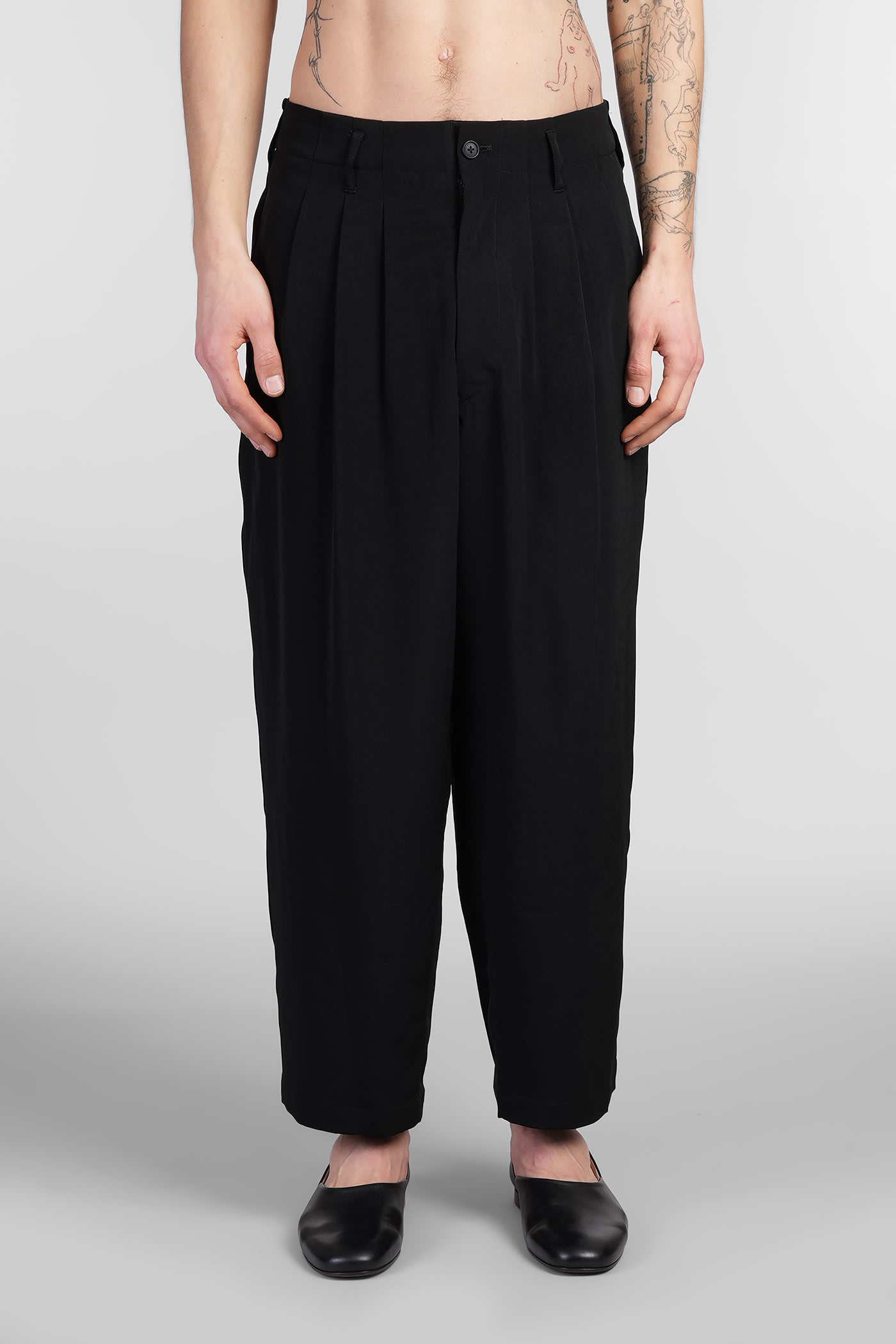 Pants In Black Triacetate