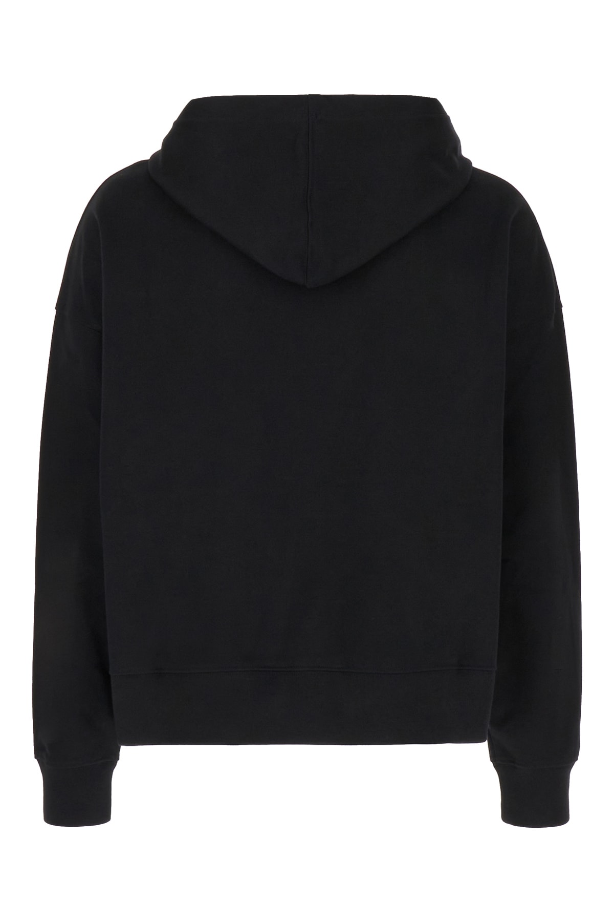 Shop Palm Angels Black Cotton Sweatshirt