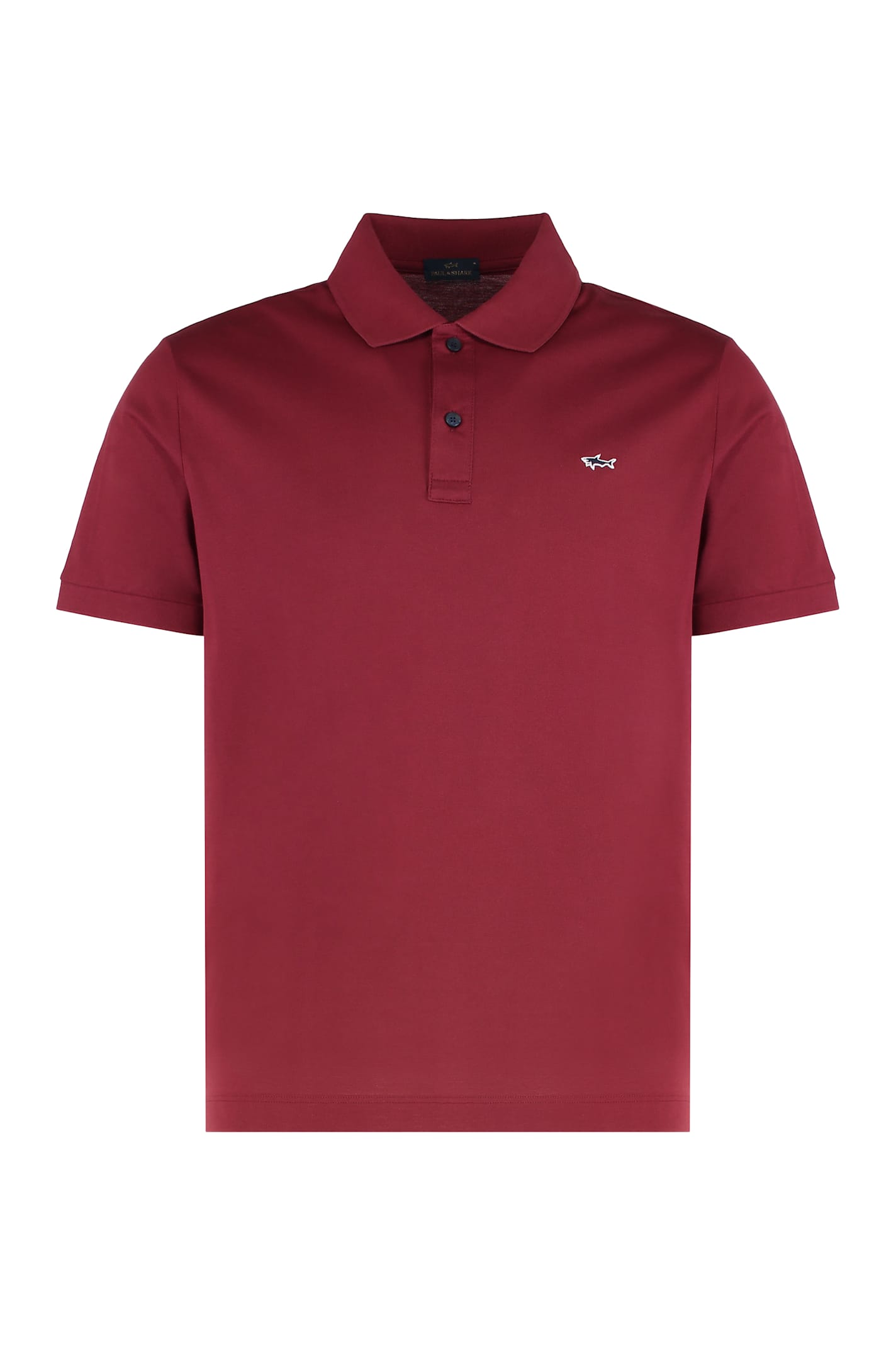 Paul&shark Elegant And Comfortable Polo In Burgundy