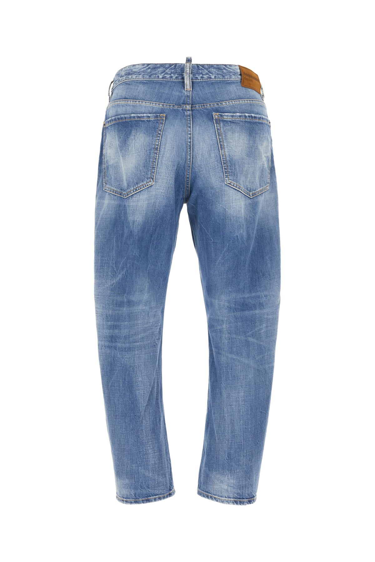 Shop Dsquared2 Denim Jeans In Navy Blue