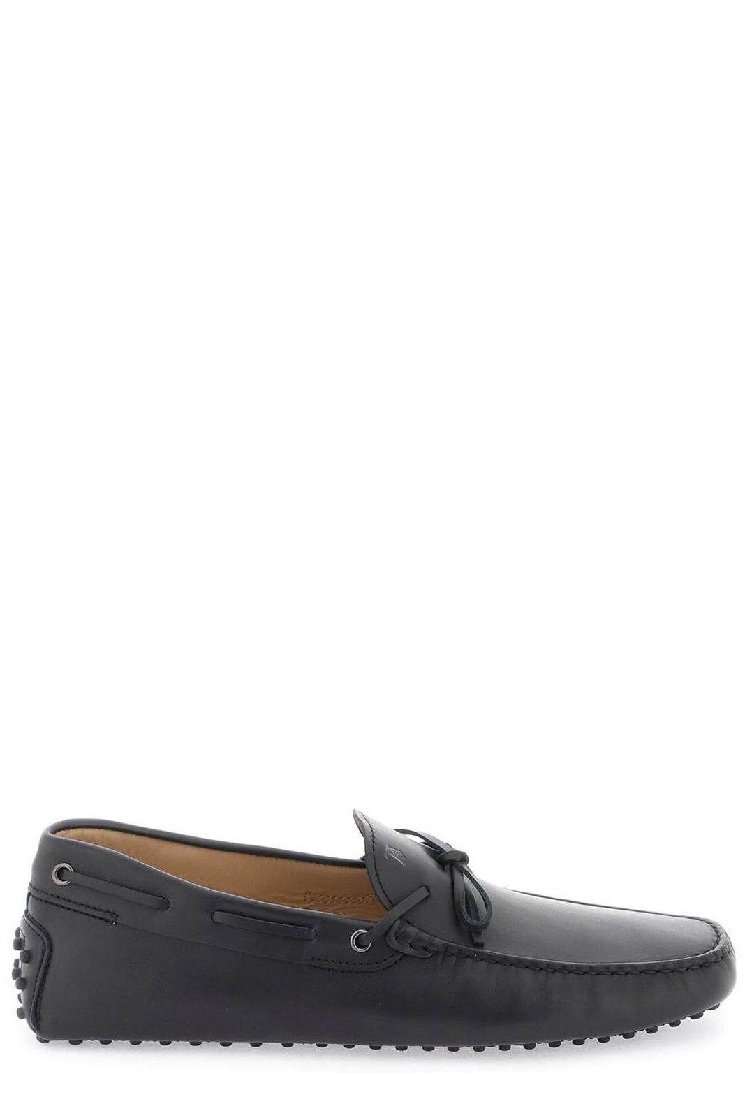 Shop Tod's Gommino Slip-on Driving Loafers In Black