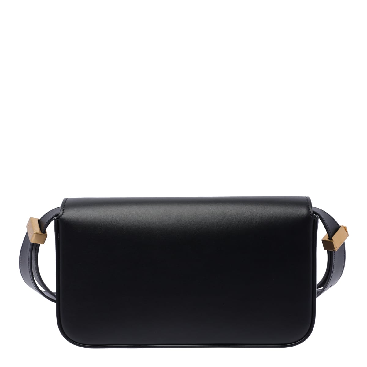 Shop Tod's T-timeless Shoulder Bag In Black