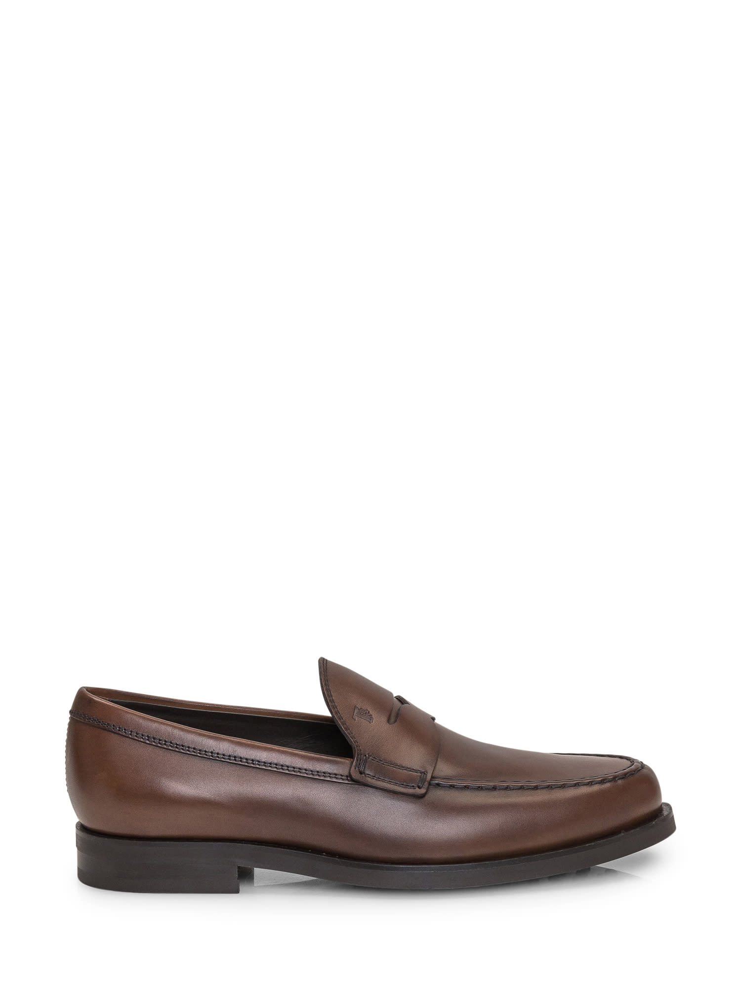 Tod's Formal Classic Loafer In Brown