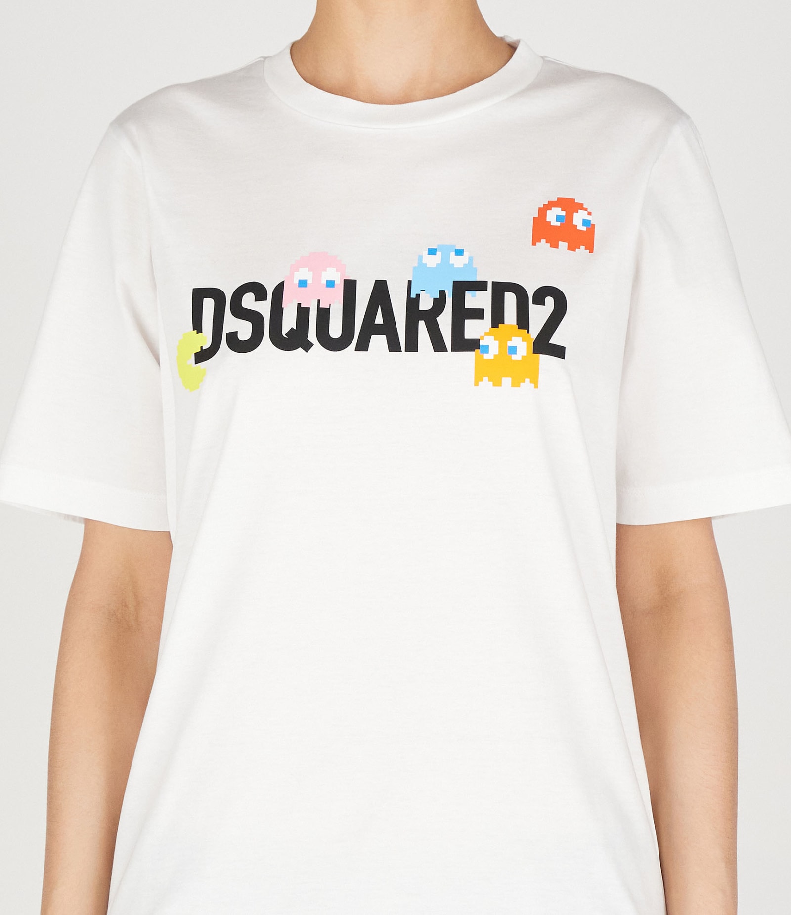 Shop Dsquared2 T-shirts In White