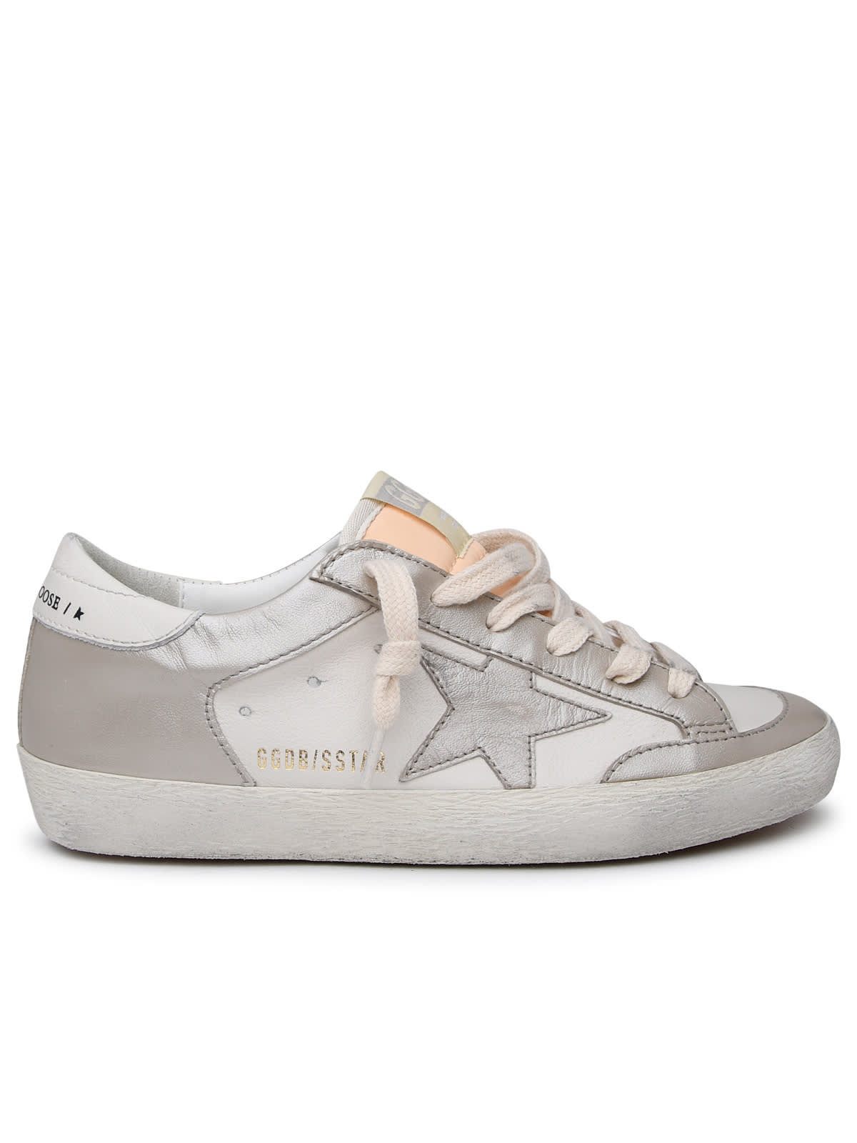 GOLDEN GOOSE SUPERSTAR trainers IN WHITE LEATHER