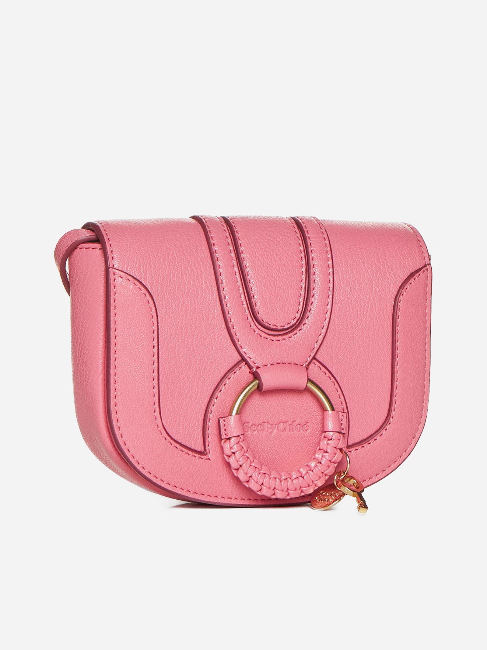 Shop See By Chloé Hana Leather Bag In Pushy Pink