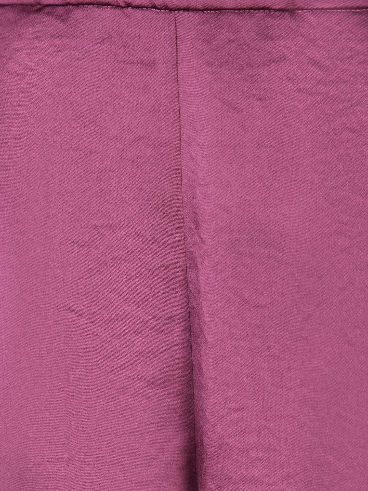 Shop Forte Forte Pink Duchesse Palazzo Pants In Bordeaux