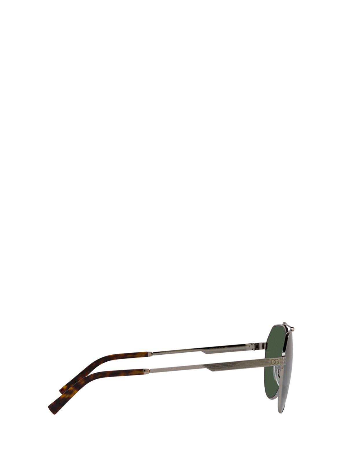 Shop Dolce & Gabbana Aviator Sunglasses In 13359a