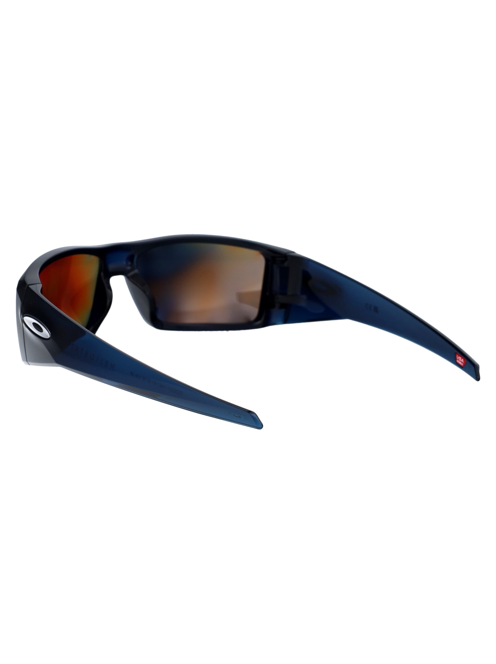 Shop Oakley Heliostat Sunglasses In 923114 Transparent Poseidon