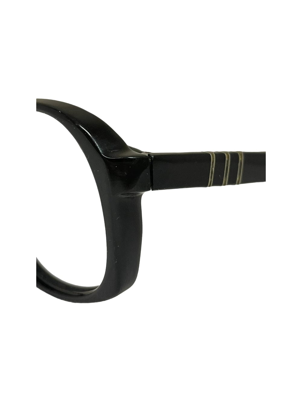 Shop Persol Patent - Black Sunglasses